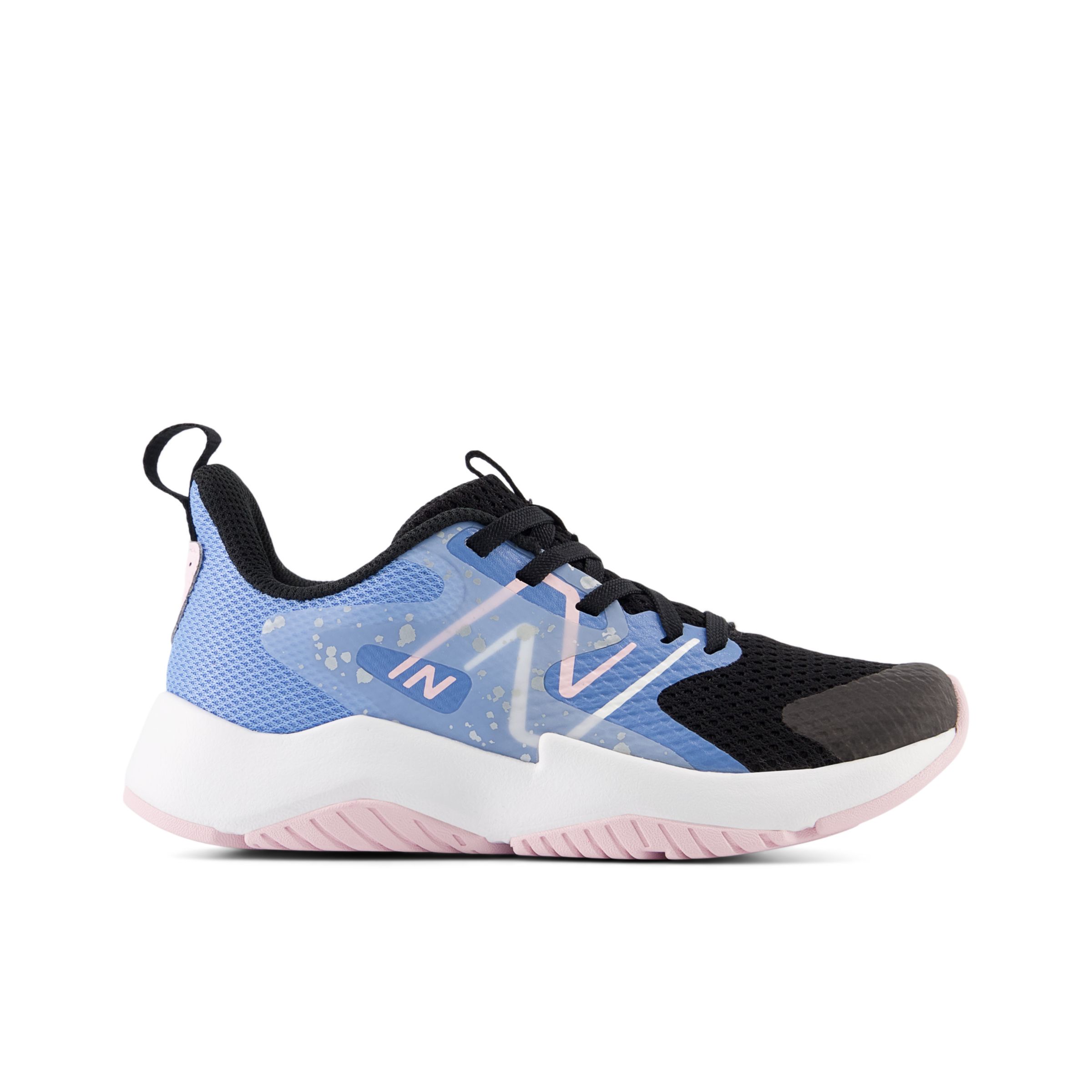 

New Balance Kids' Rave Run v2 Black/Blue/Pink - Black/Blue/Pink