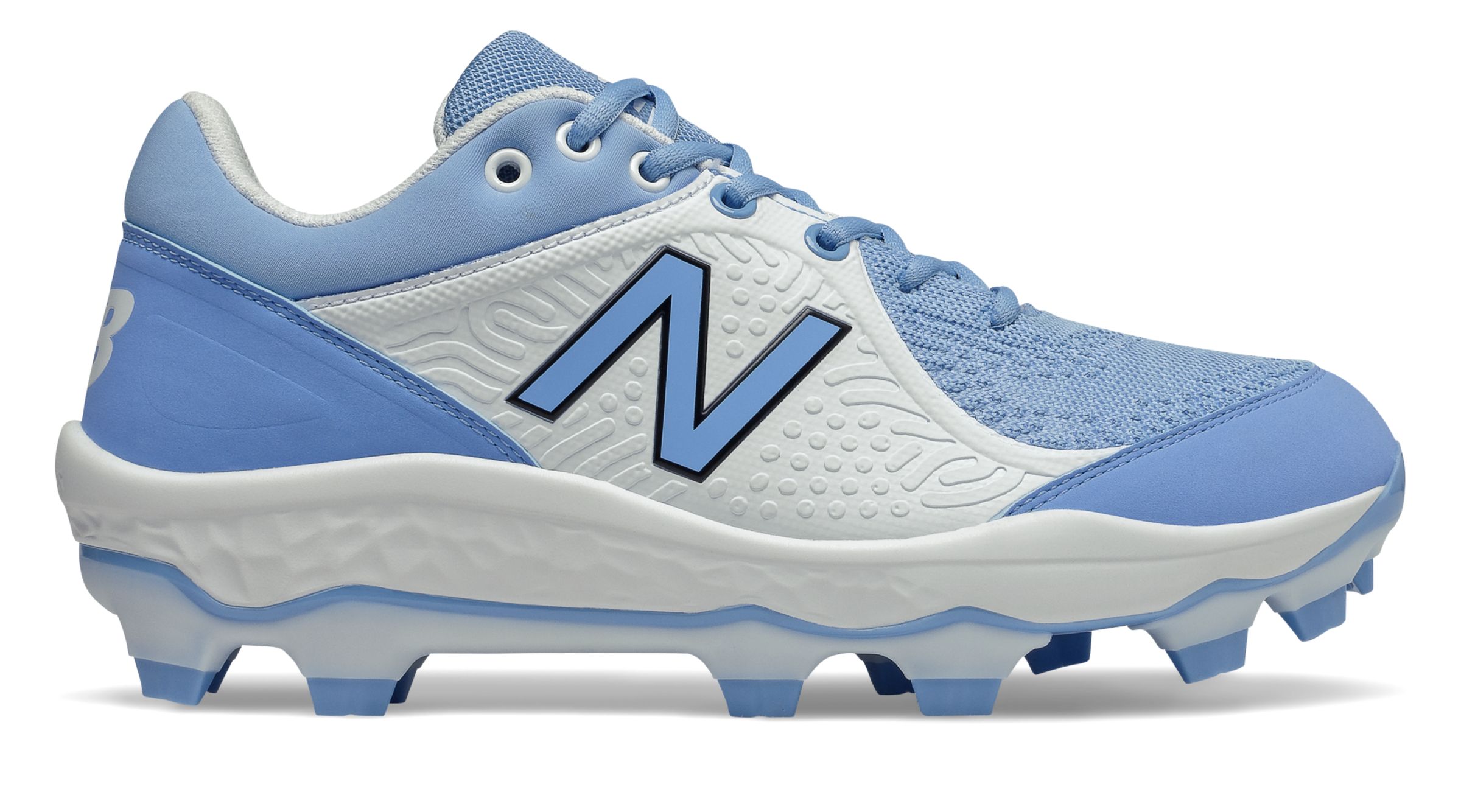 light blue new balance cleats