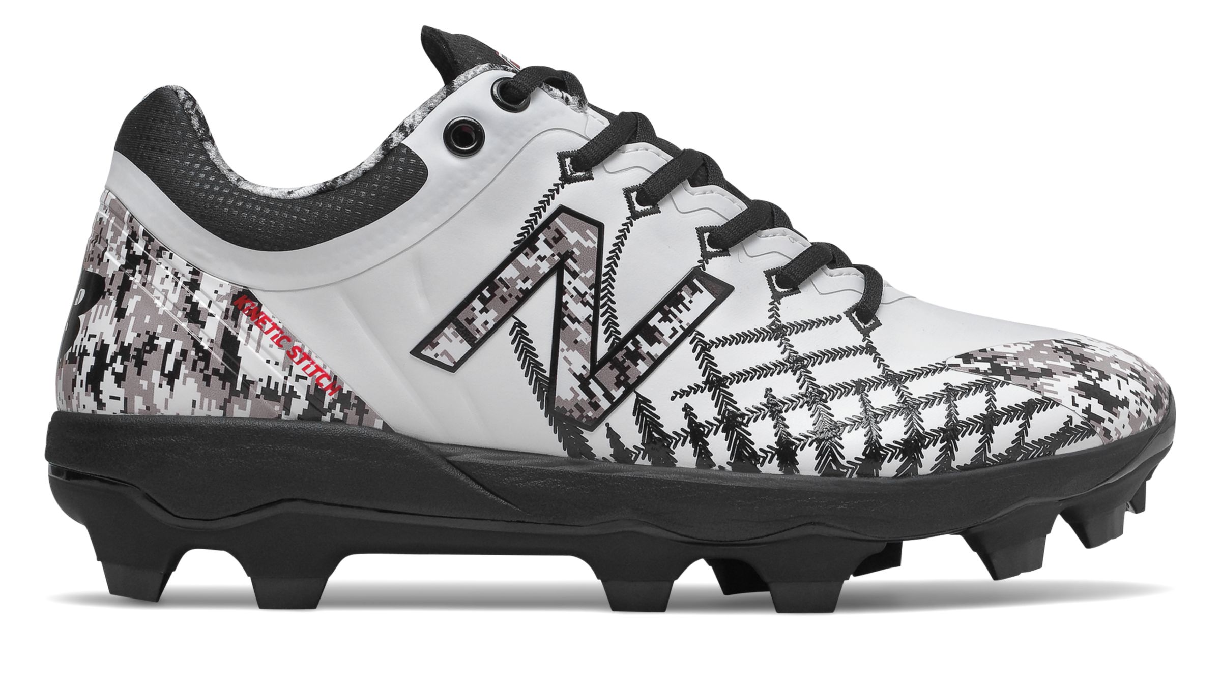 grey new balance cleats