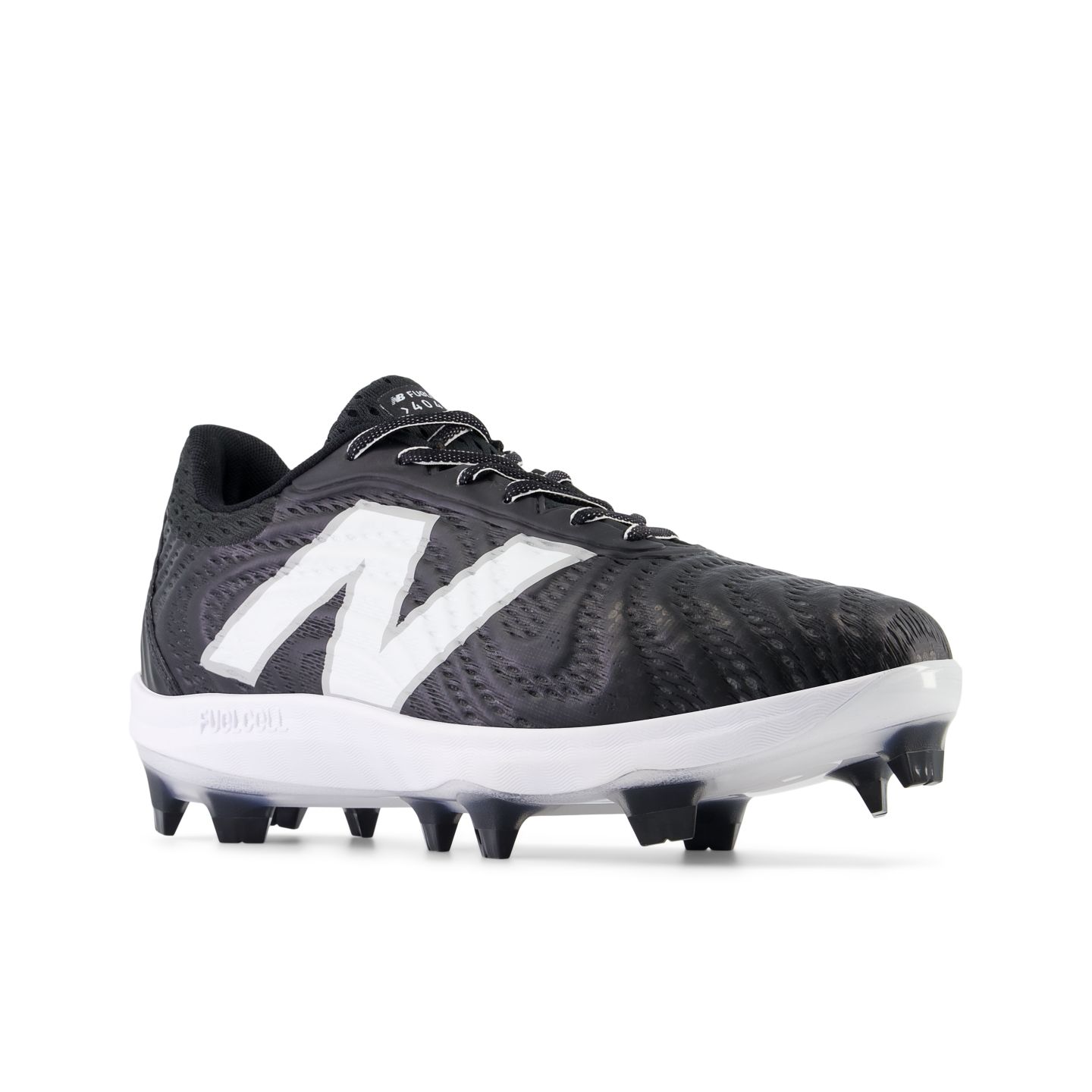 Мужские кроссовки New Balance FuelCell 4040v7 Molded, цвет: Чёрный / Белый — фото 2