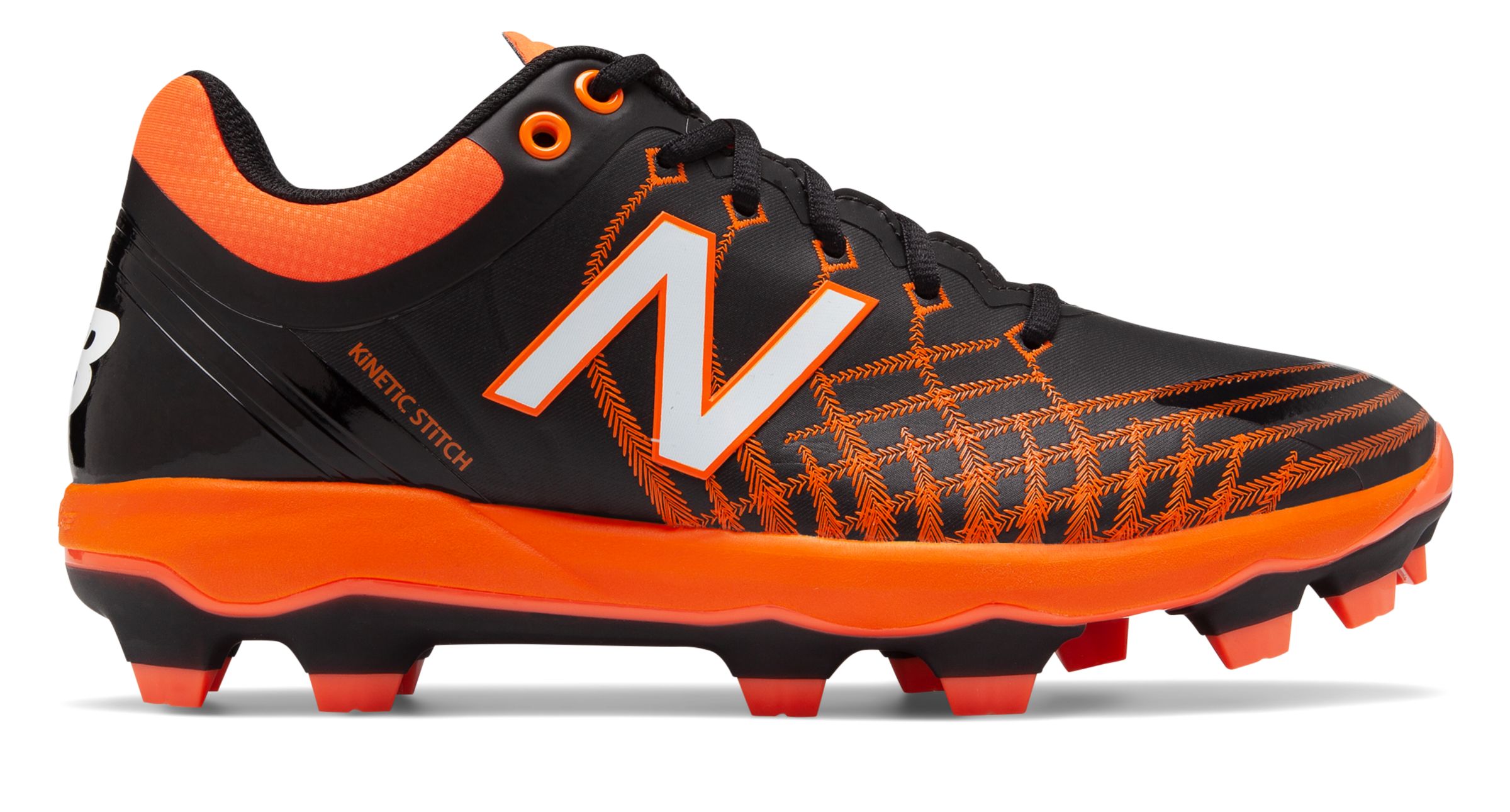 new balance baseball cleats orange