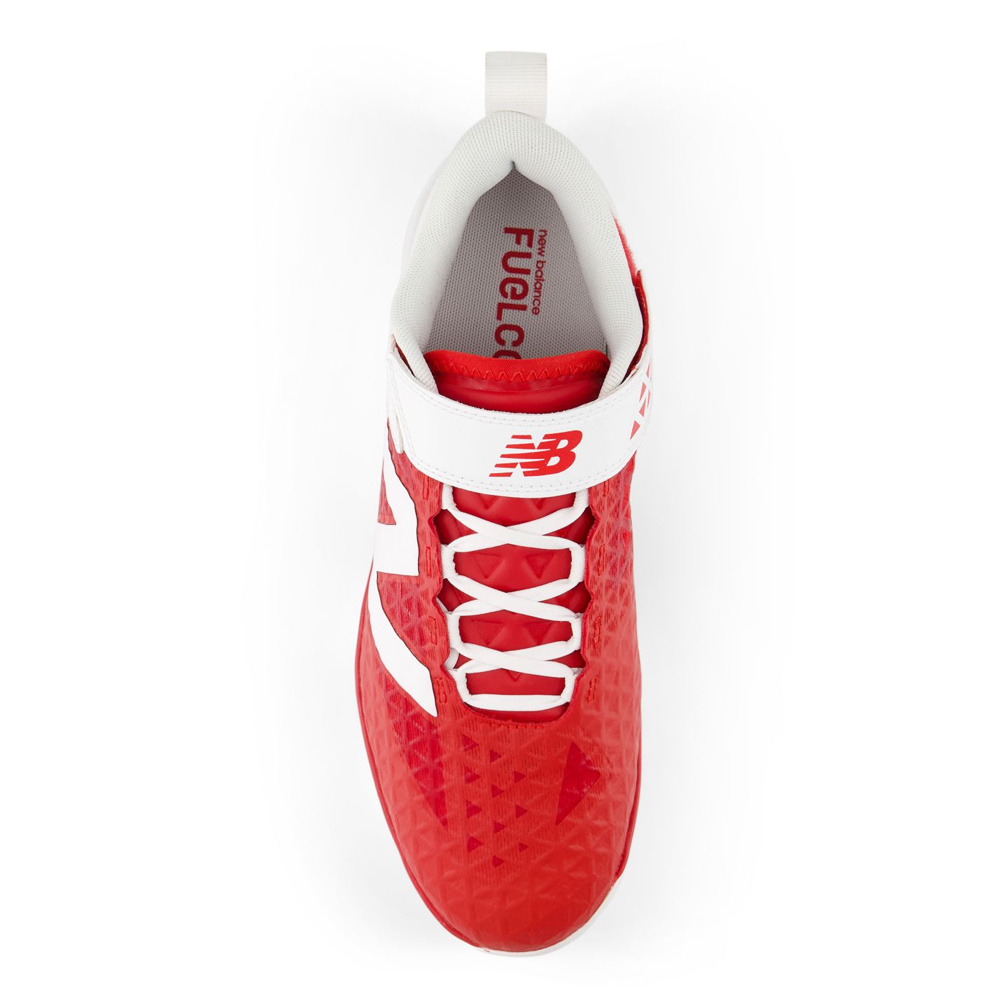 Мужские кроссовки New Balance FuelCell 4040 v8 Molded, цвет: Красный / Белый — фото 4