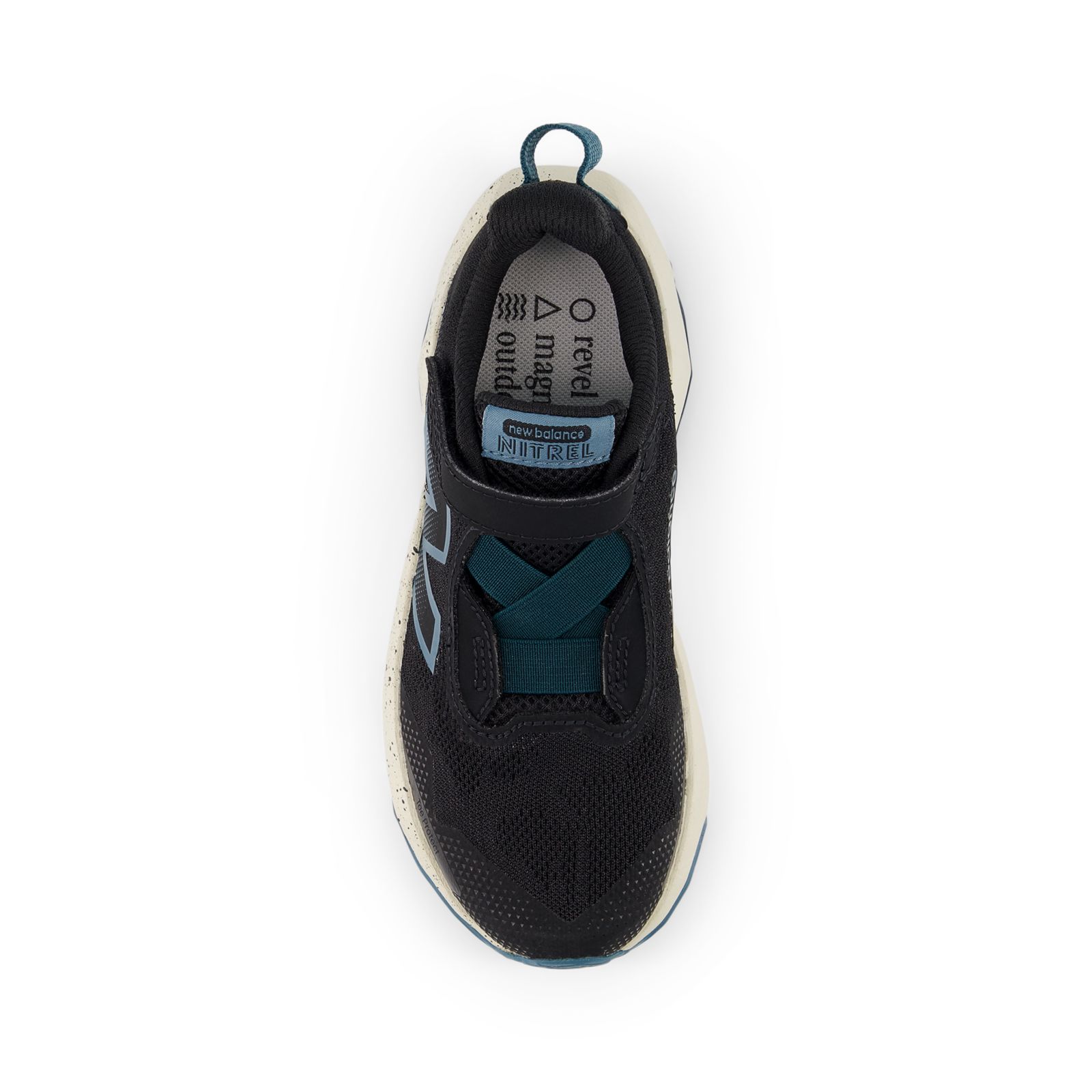 Детские кроссовки New Balance Nitrel Bungee Lace with Top Strap — фото 3