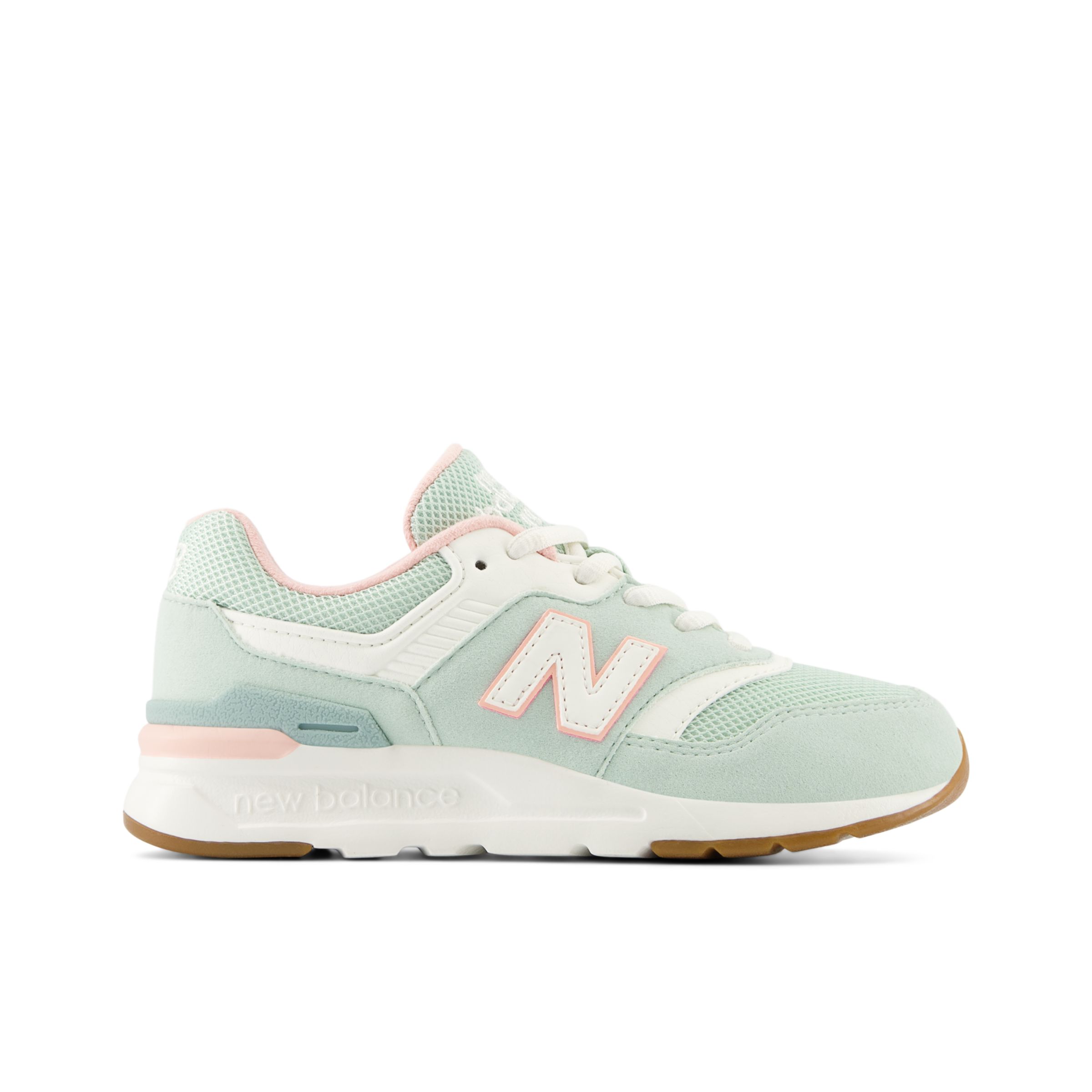 

New Balance Kids' 997H Green/White - Green/White