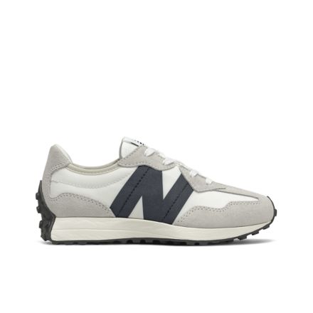 New Balance 327 sneakers in white & gray