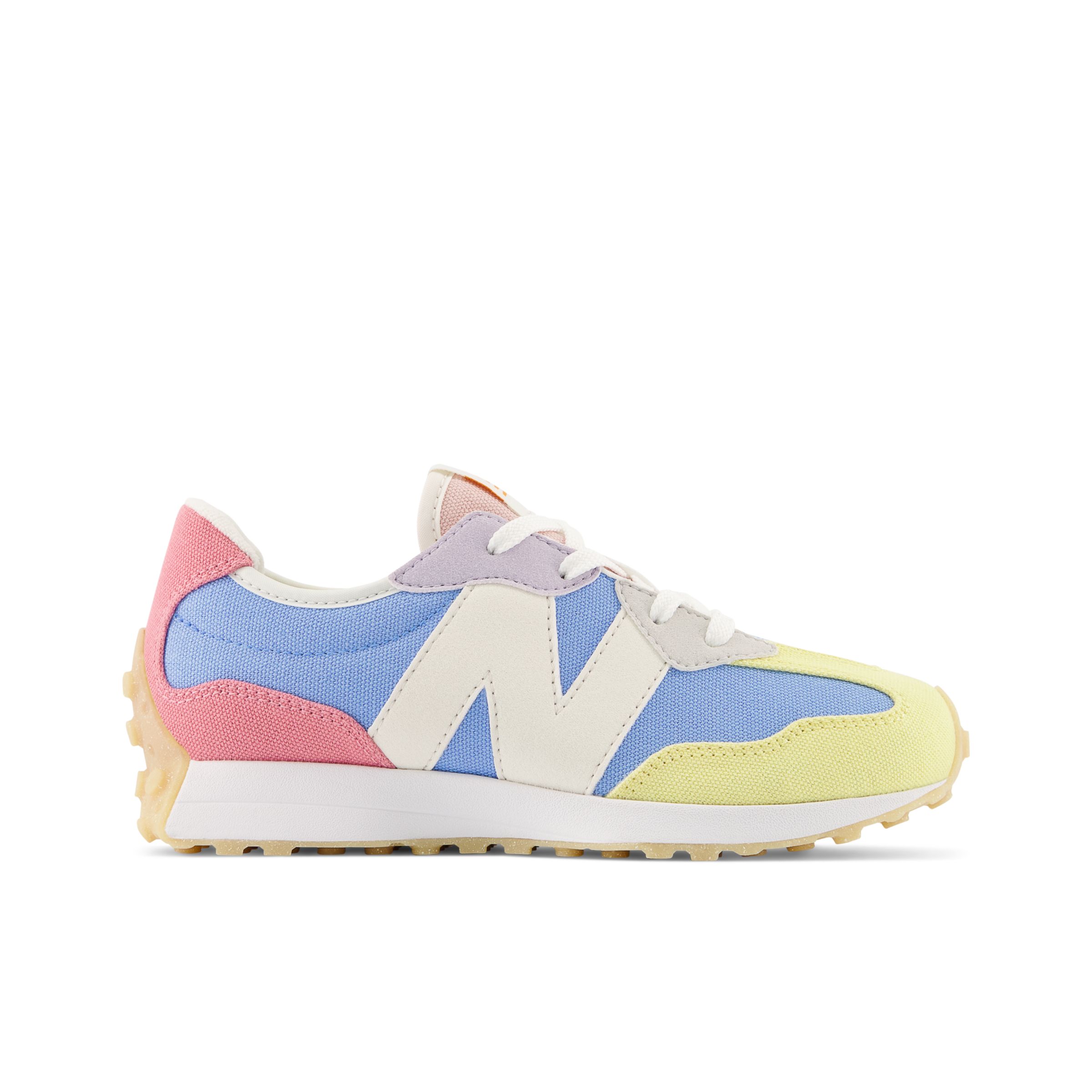 

New Balance Kids' 327 White/Orange - White/Orange