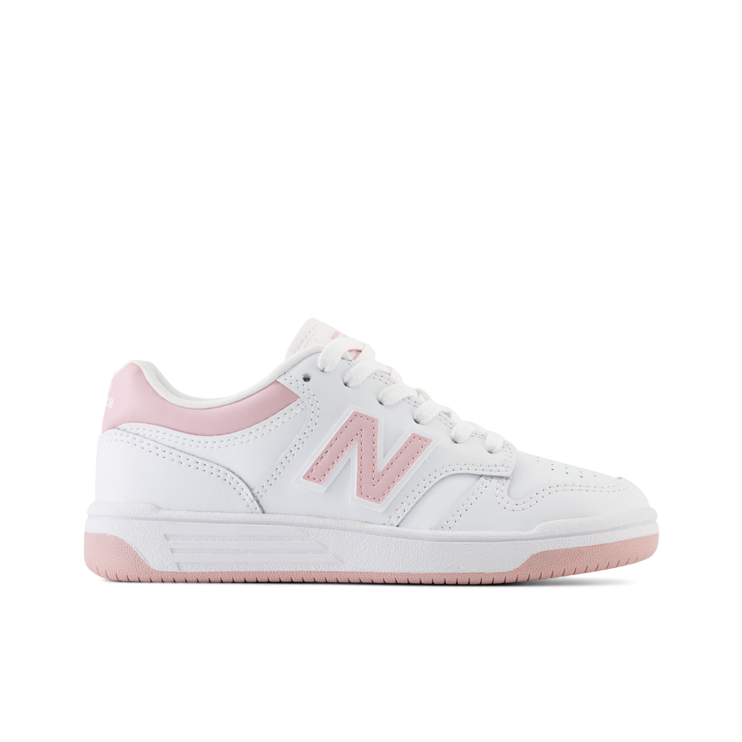 

New Balance Kids' 480 White/Pink - White/Pink