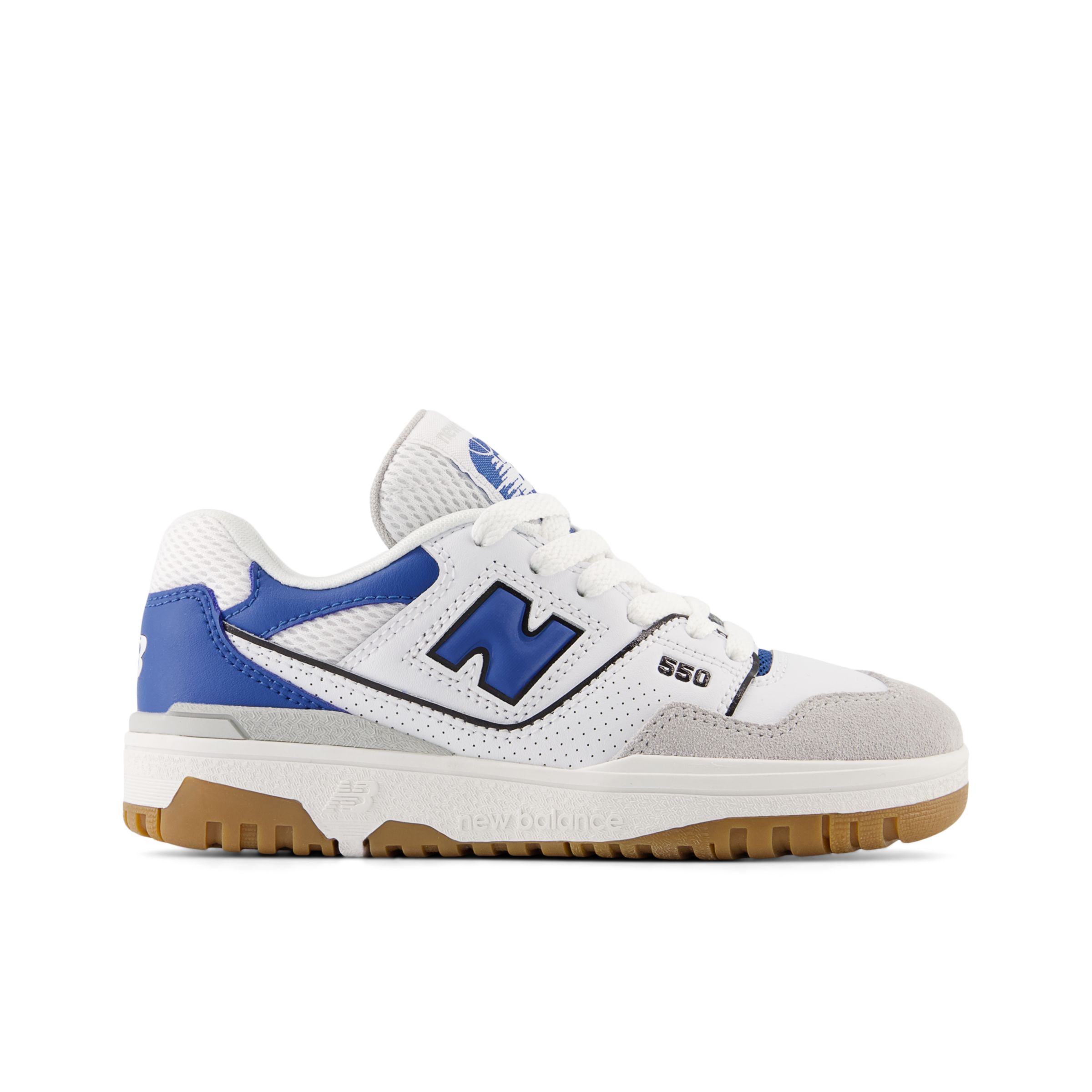 

New Balance Kids' 550 Grey/Blue - Grey/Blue