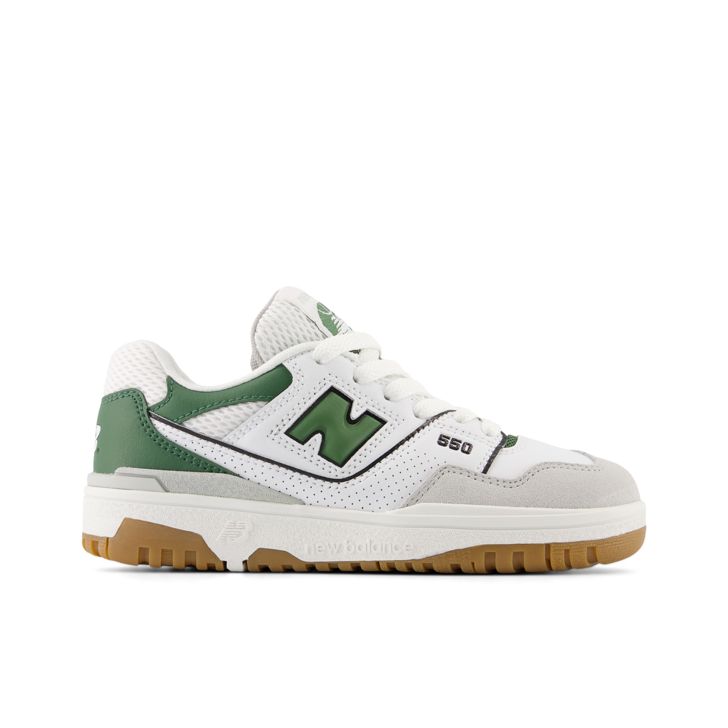 

New Balance Kids' 550 Grey/Green - Grey/Green