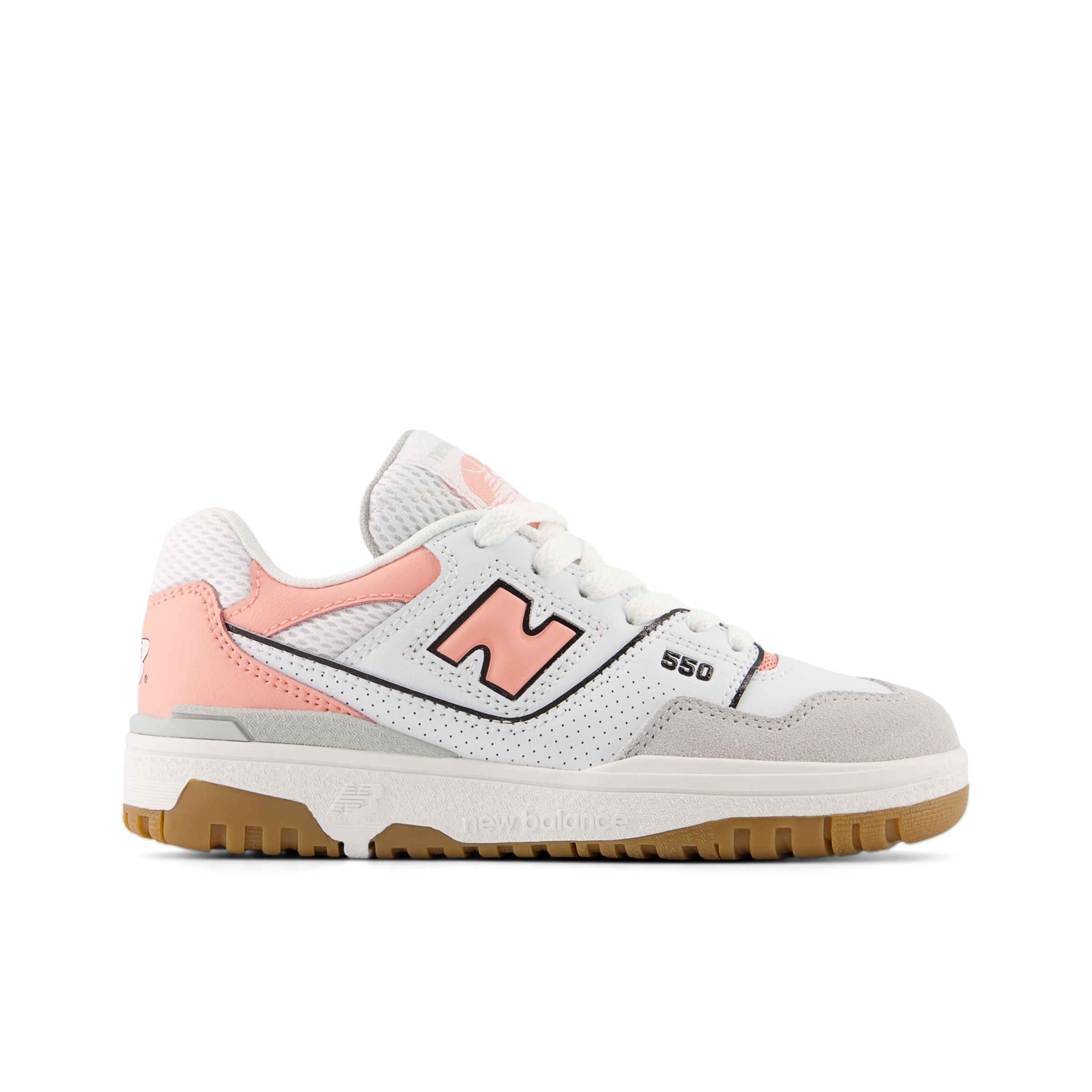 

New Balance Kids' 550 Grey/Pink - Grey/Pink