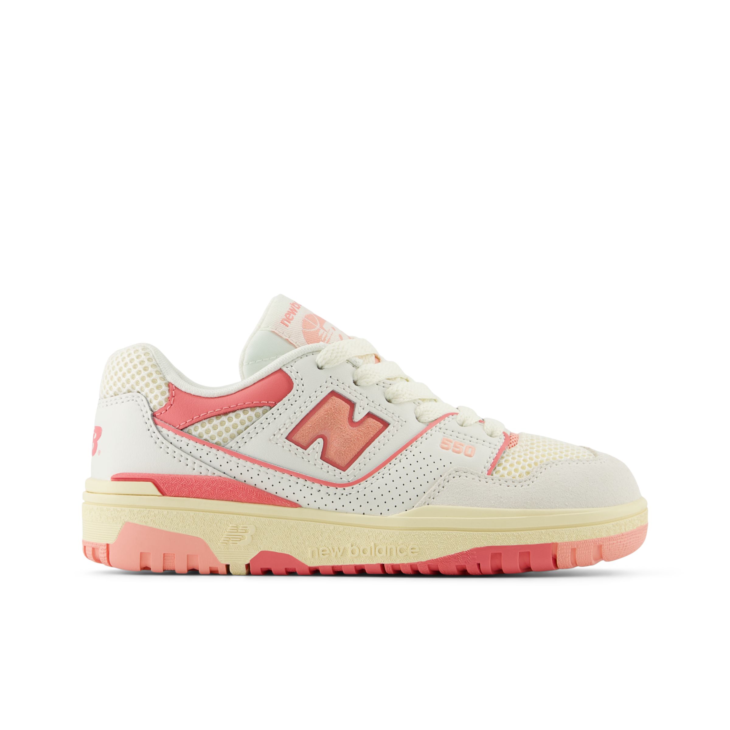 

New Balance Kids' 550 Pink/White - Pink/White