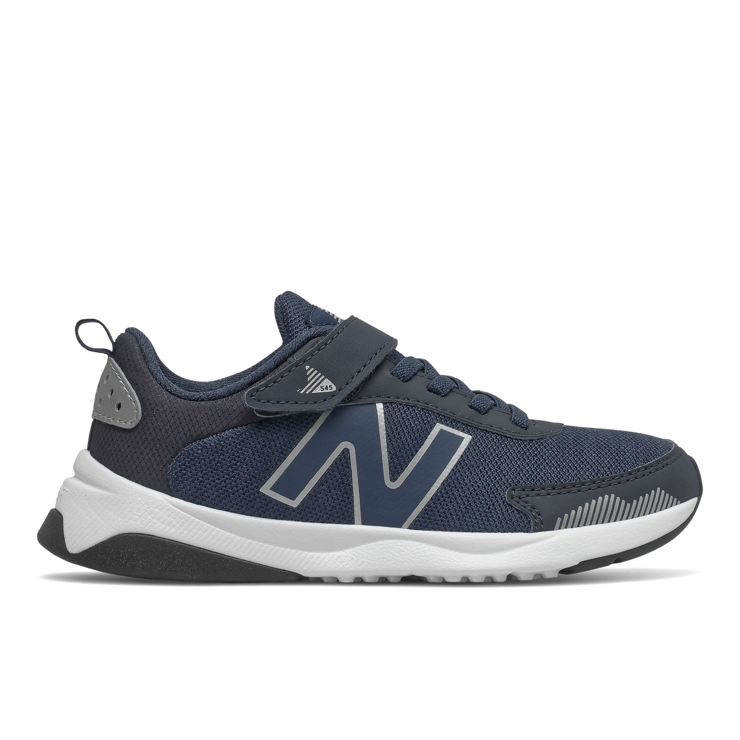 

New Balance Kids' 545 Bungee Lace with Top Strap Blue/Grey - Blue/Grey