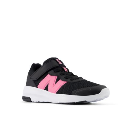 578 Hook & Loop, Black with Signal Pink, PT578BP