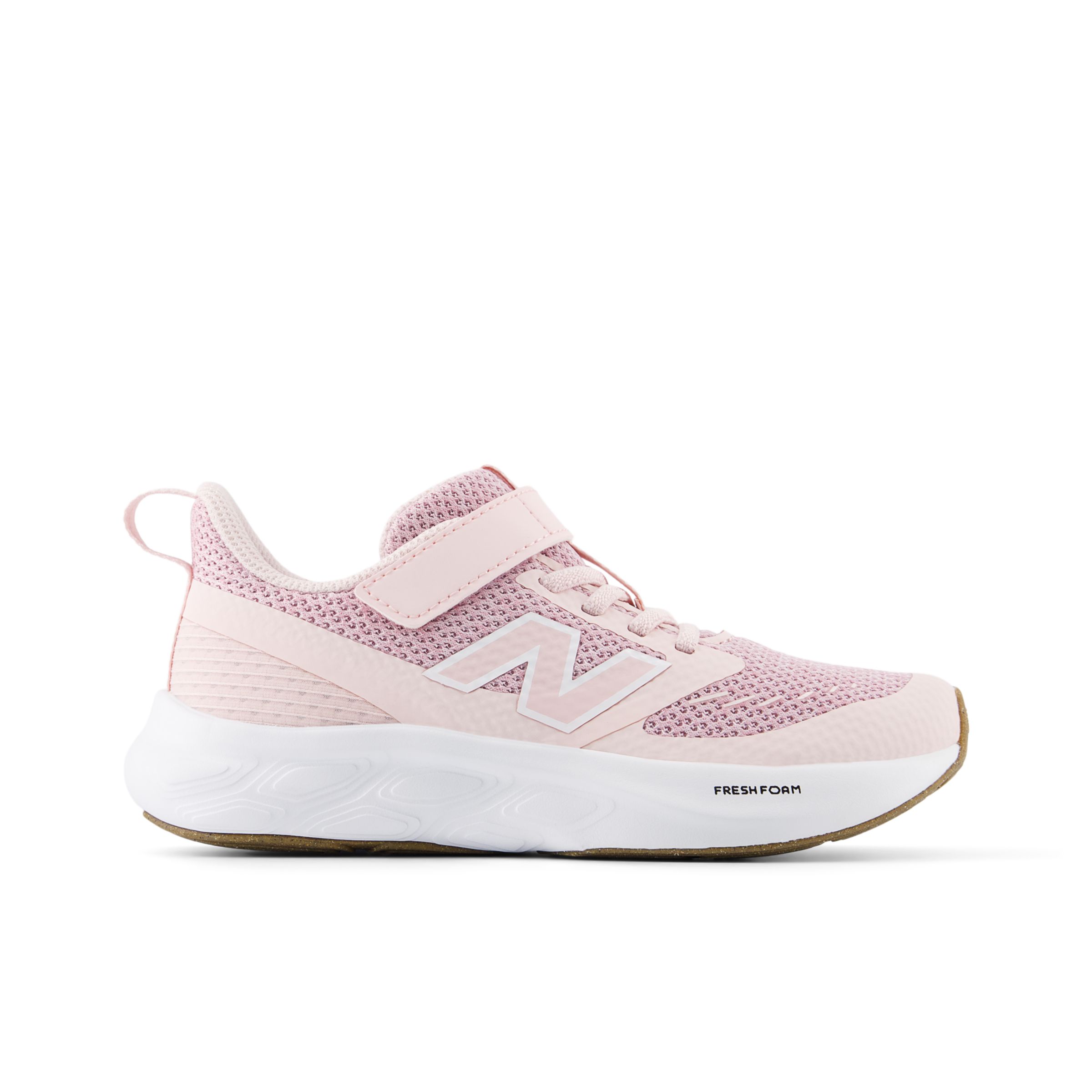 New Balance  Barn Fresh Foam 625 Bungee Lace with Hook and Loop Top Strap i Rosa Mesh, Storlek 29
