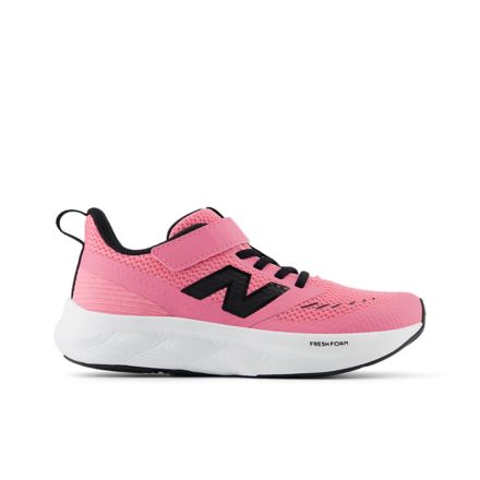 Fresh Foam 625 Bungee Lace with Top Strap, Signal Pink with Black, PT625PK