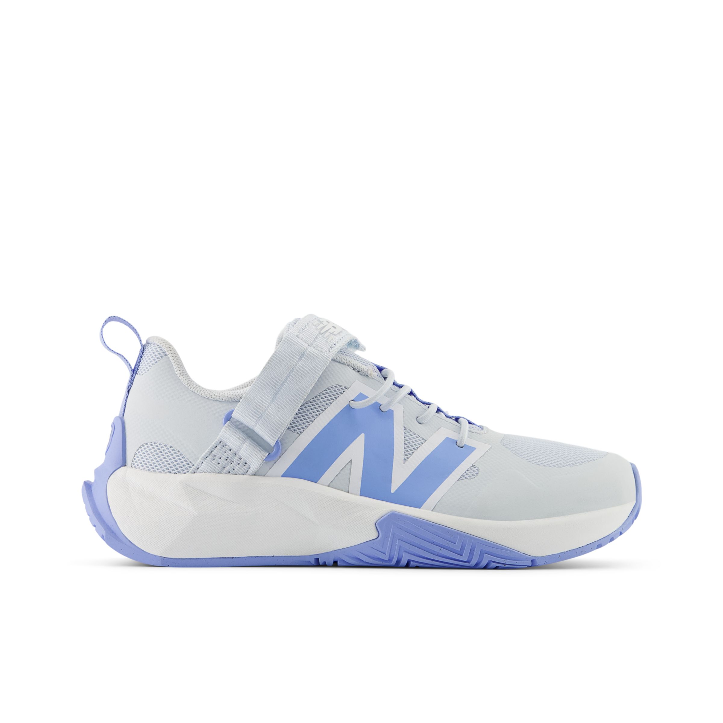 

New Balance Kids' FuelCell Play Bungee w/top strap Blue/White - Blue/White