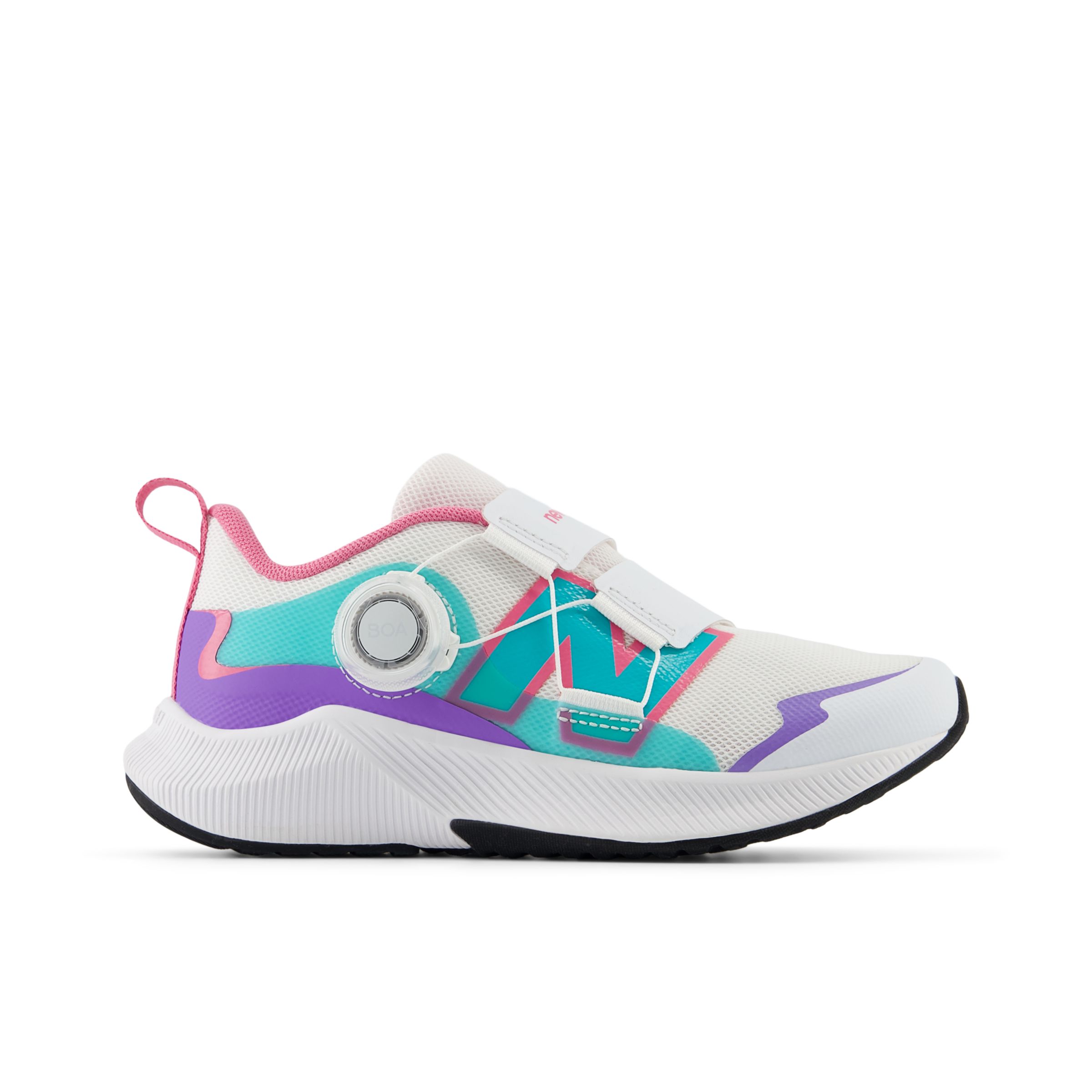 

New Balance Kids' DynaSoft Reveal v4 BOA® White/Purple/Green - White/Purple/Green