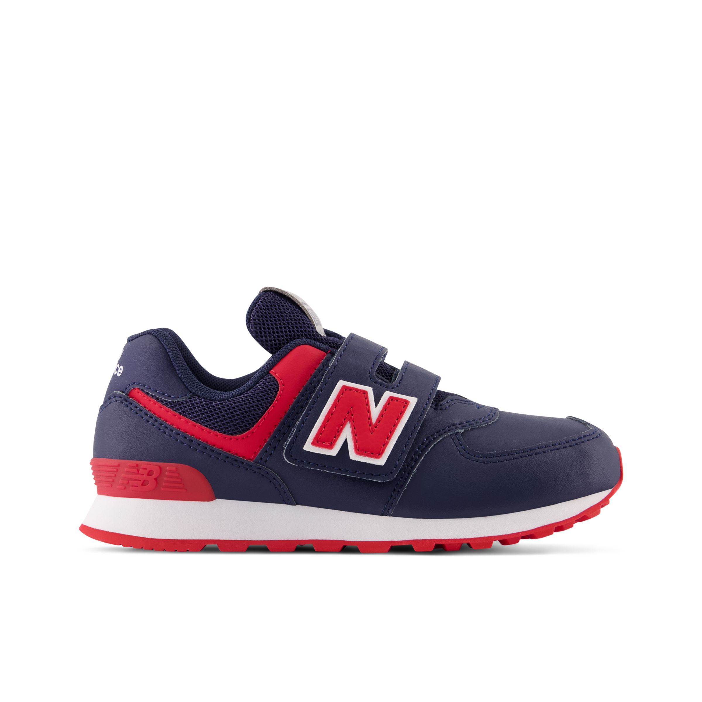 New Balance Crian?a 574 Hook and Loop in Azul, Synthetic, Tamanho 32