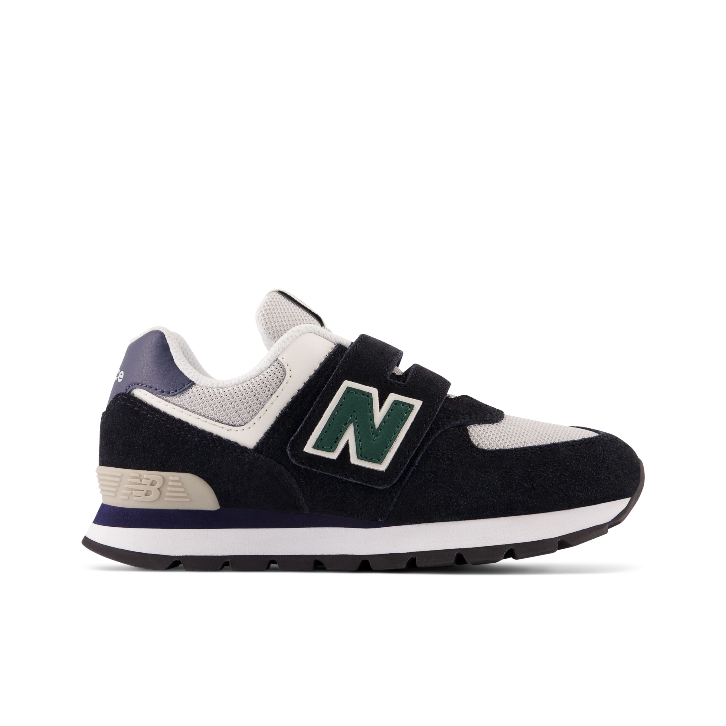 New Balance Crian?a 574 Hook and Loop in Verde, Synthetic, Tamanho 28