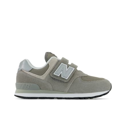 New Balance Kids Gray 574 Core Sneakers