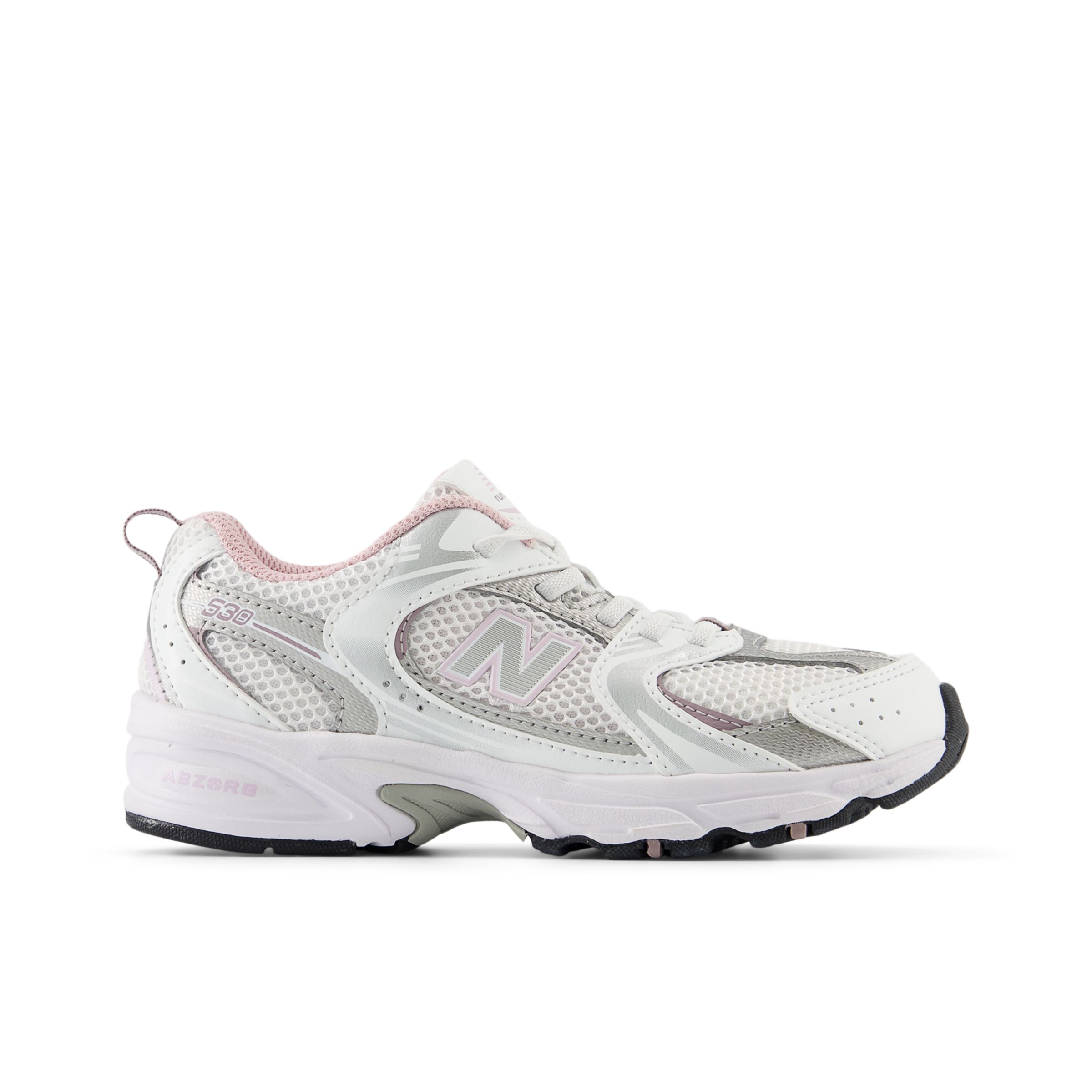 

New Balance Kids' 530 Bungee White/Pink - White/Pink