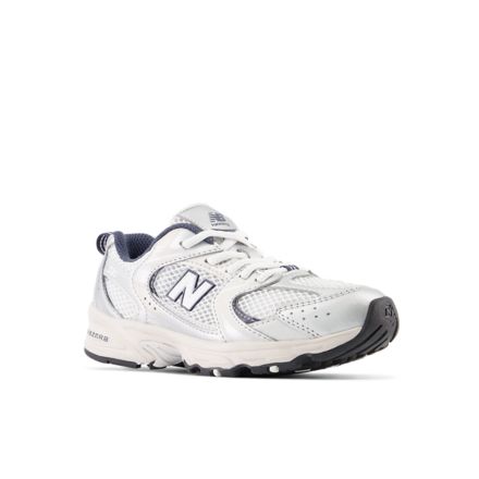 New Balance 530 White Silver Navy Discount 20% ⚡️ All sizes available ✓  Authentic with box 📦 order now by DMs 📥