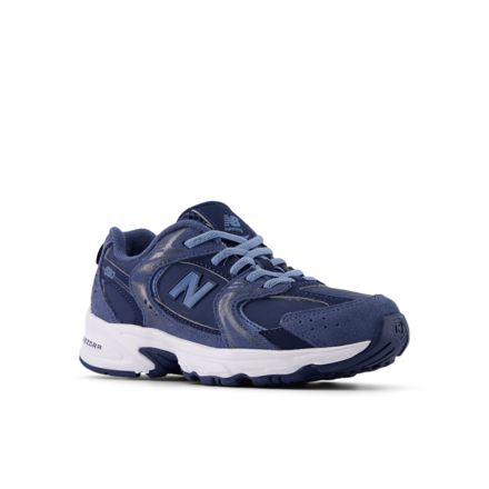 530 BUNGEE LACE, VINTAGE INDIGO with NB NAVY, PZ530KD