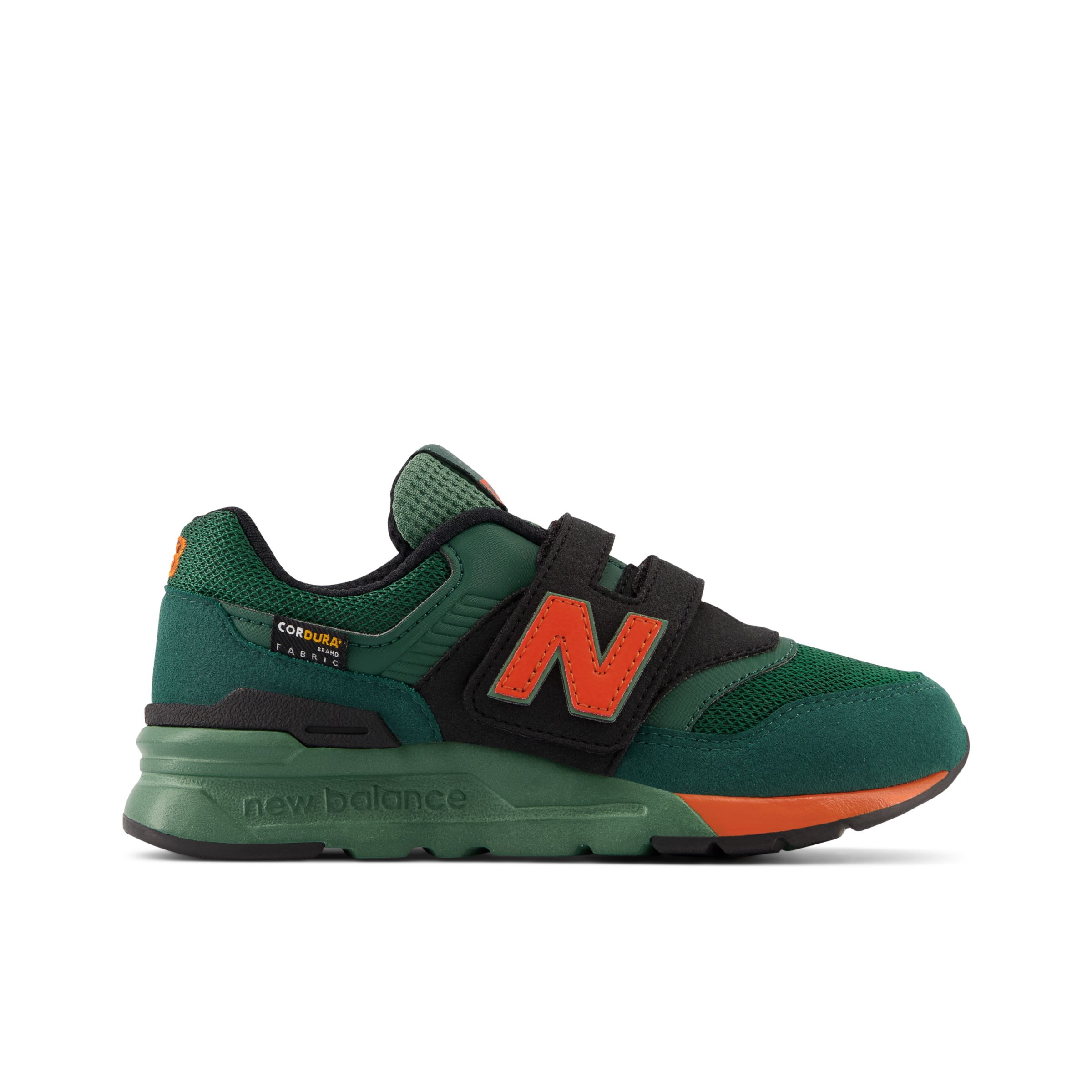New Balance Enfant 997H Hook & Loop en Green, Synthetic, Taille 28