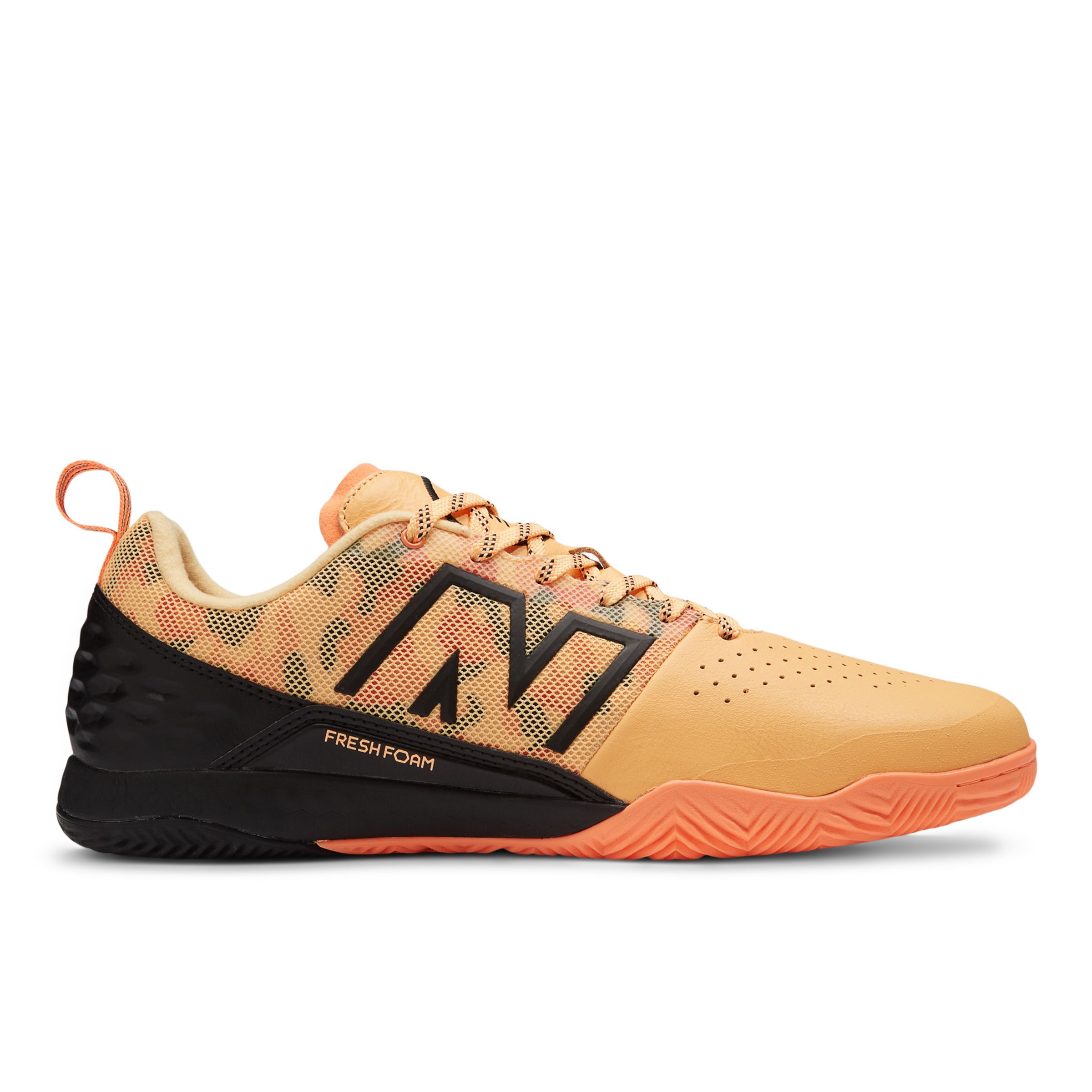 

New Balance Unisexe AUDAZO PRO IN V6 en Rose/Orange/Noir, Leather, Taille 39.5 Large