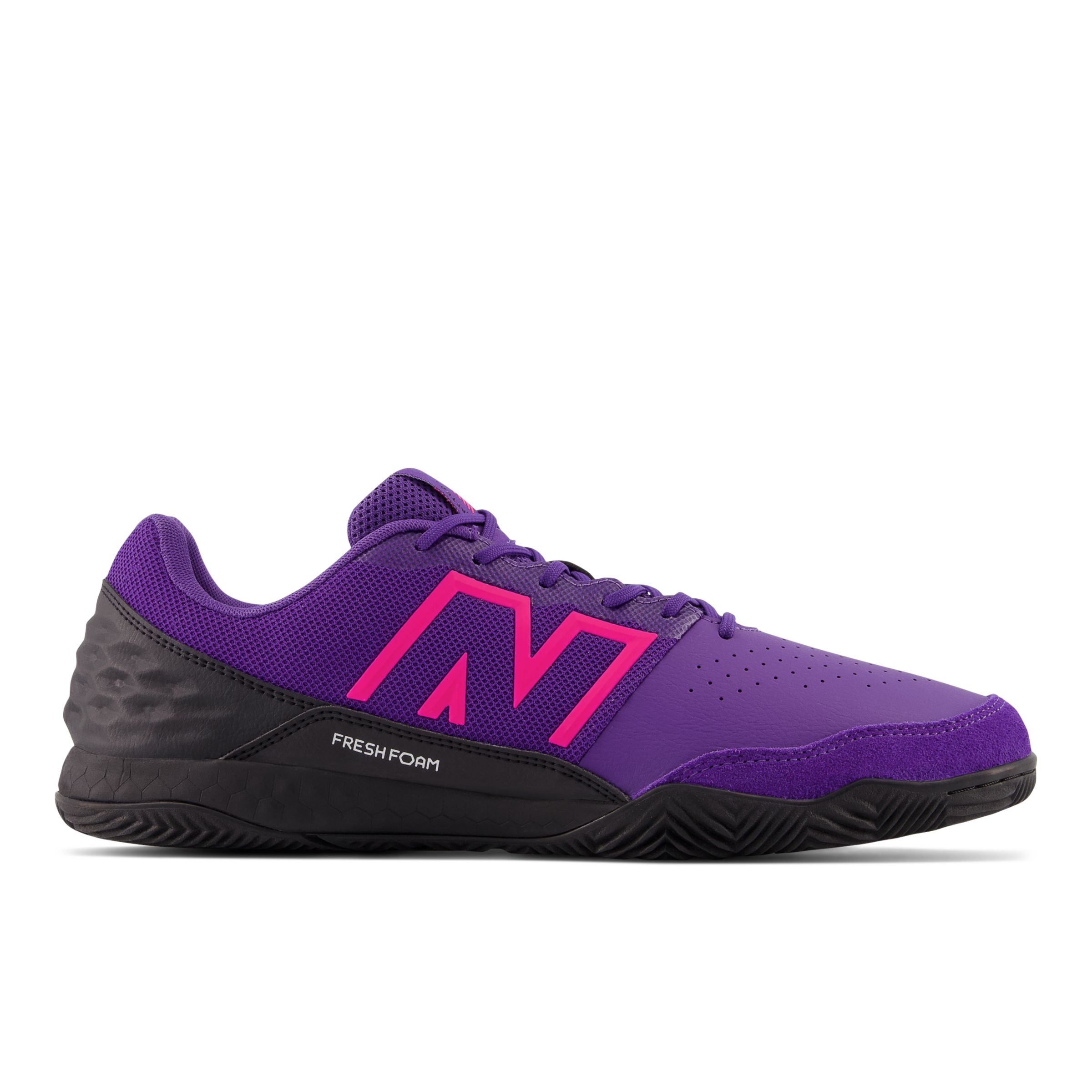 New Balance Homme Fresh Foam Audazo v6 Command IN en Purple/Violet/Pink/Rose/Black/Noir, Synthetic, Taille 40