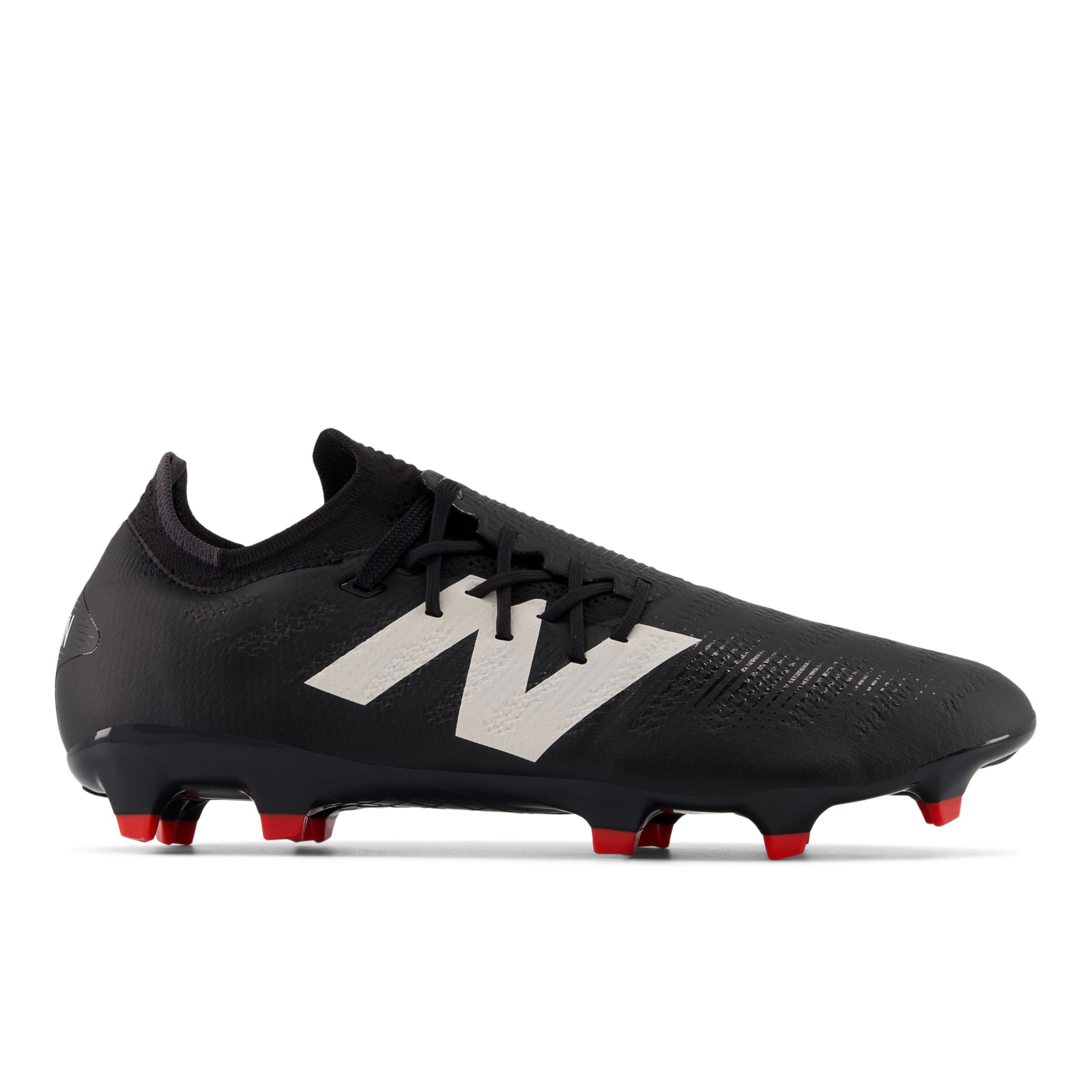 

New Balance Unisex FURON PRO FG V7+ Black/White/Red - Black/White/Red