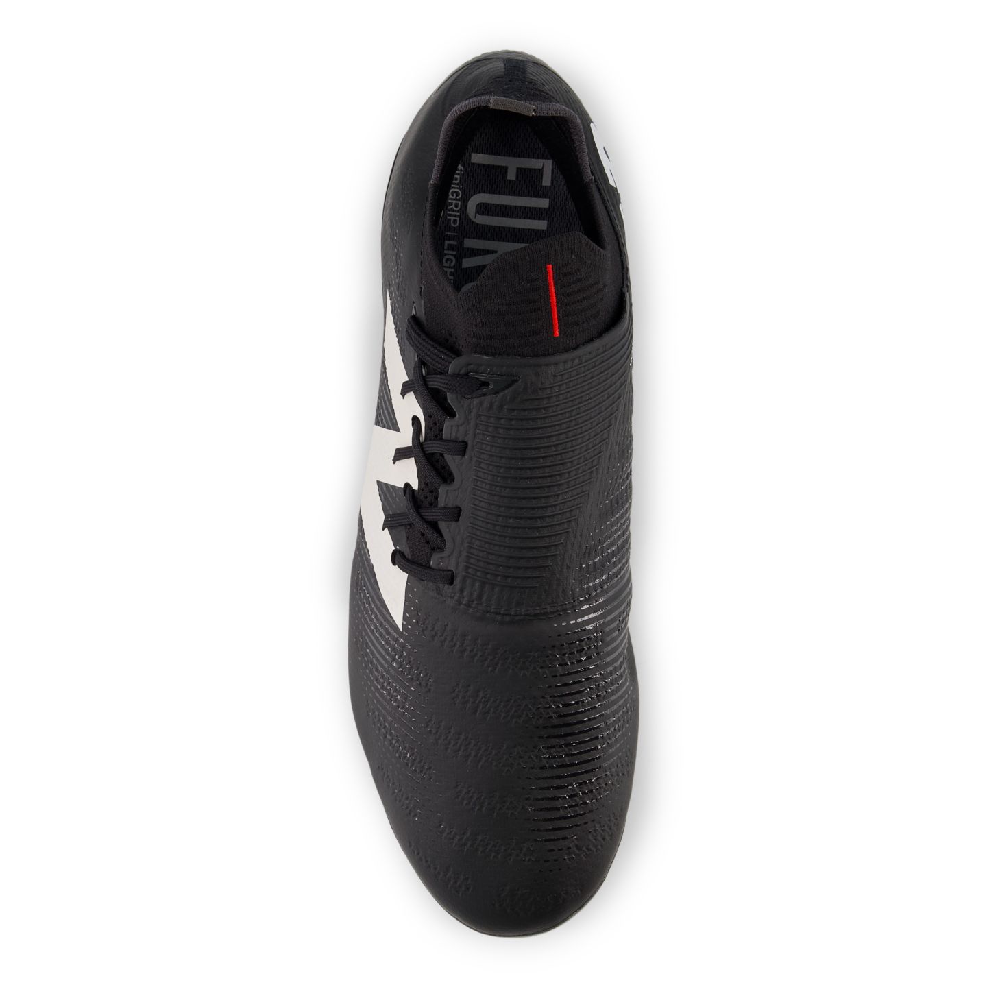 Мужские бутсы New Balance Furon Pro FG V7+, цвет: Чёрный / Белый — фото 3