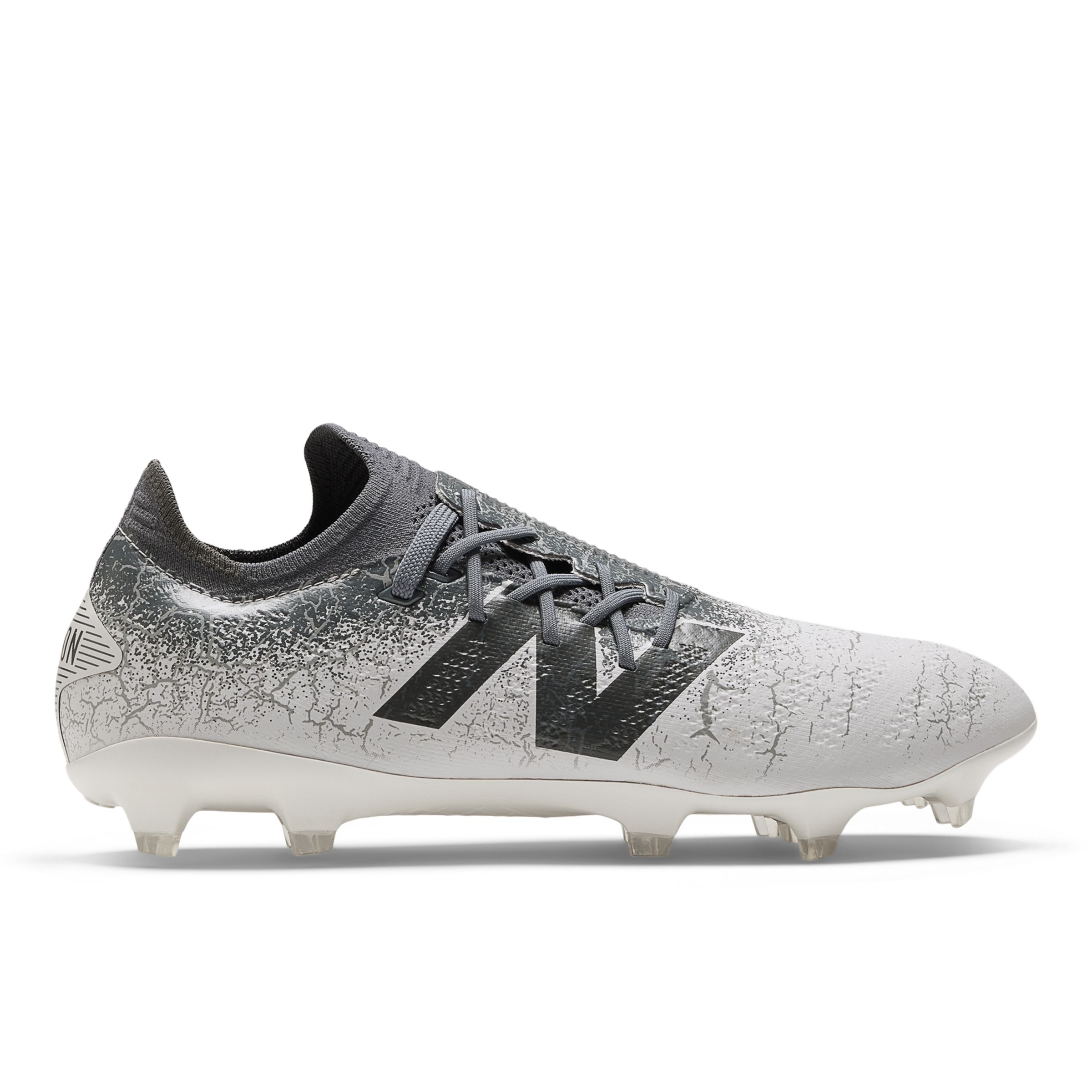 Shop New Balance Unisex Furon Pro Fg V7+ Soccer Shoes In Grey