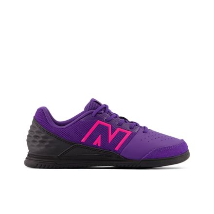 New balance soccer cleats kids sale purple