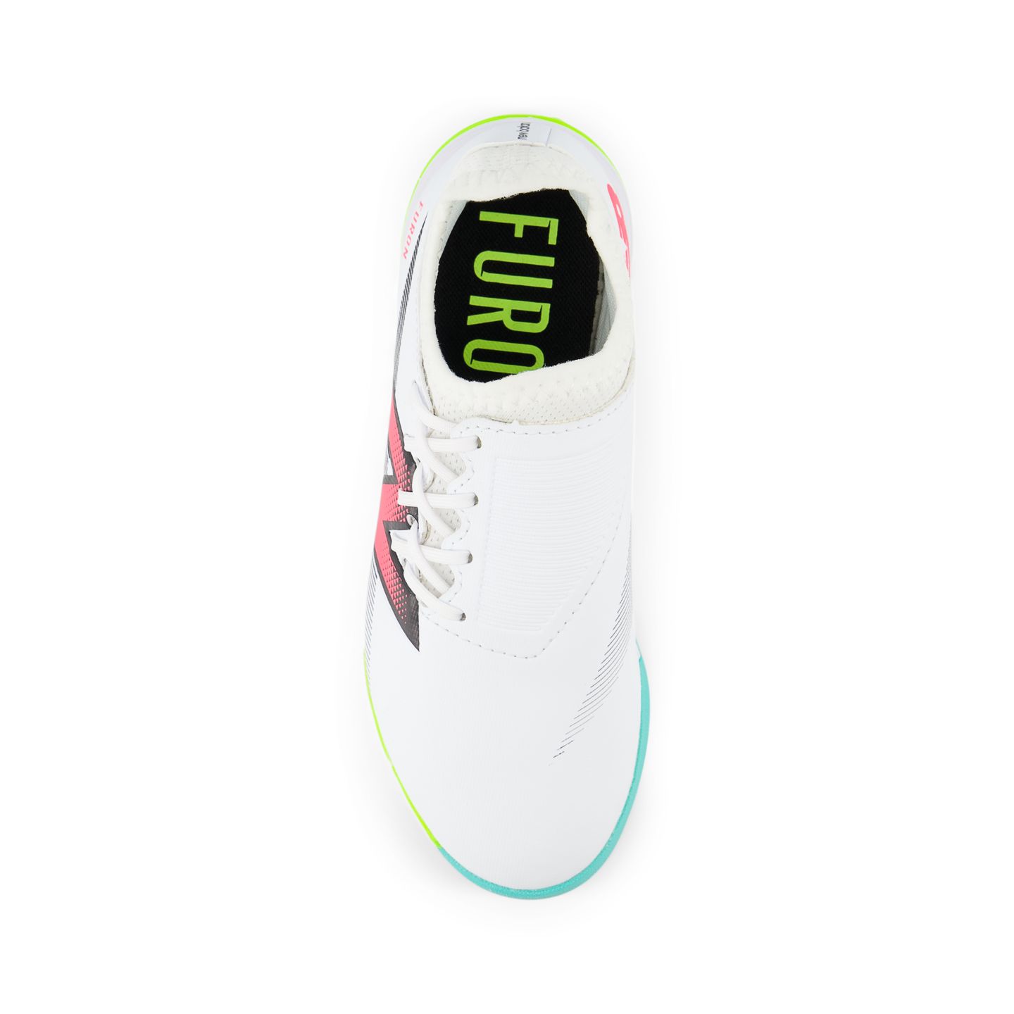 Детские кроссовки New Balance Furon Dispatch Jnr TF V7+, цвет: Белый / Чёрный — фото 4