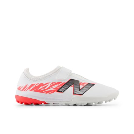 FURON TEAM JNR HOOK & LOOP TF V8, White with Energy Red with Black, SJFVTIB8