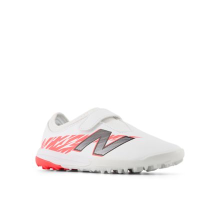 FURON TEAM JNR HOOK & LOOP TF V8, White with Energy Red with Black, SJFVTIB8