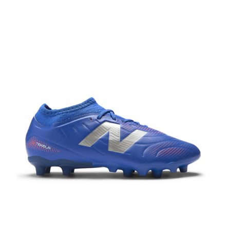 TEKELA TEAM LOW LACED JNR FG V5, Blue Gemstone with Energy Red with Silver, SJT3FMP5