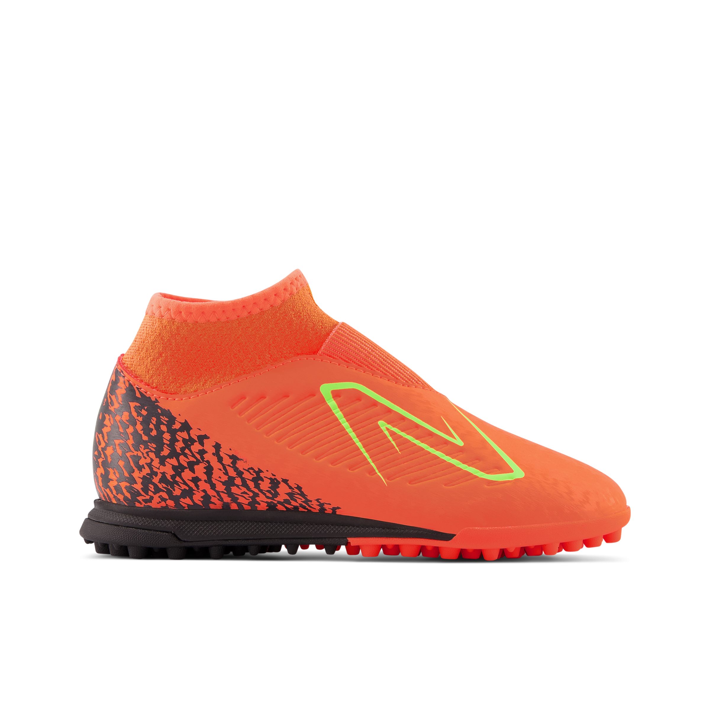 

New Balance Kids' Tekela v4 Magique Junior TF Orange/Black/Green - Orange/Black/Green