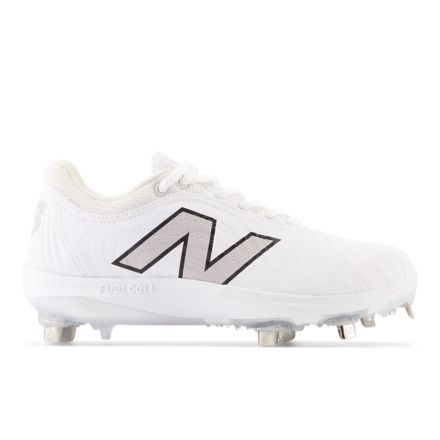 White new best sale balance cleats softball