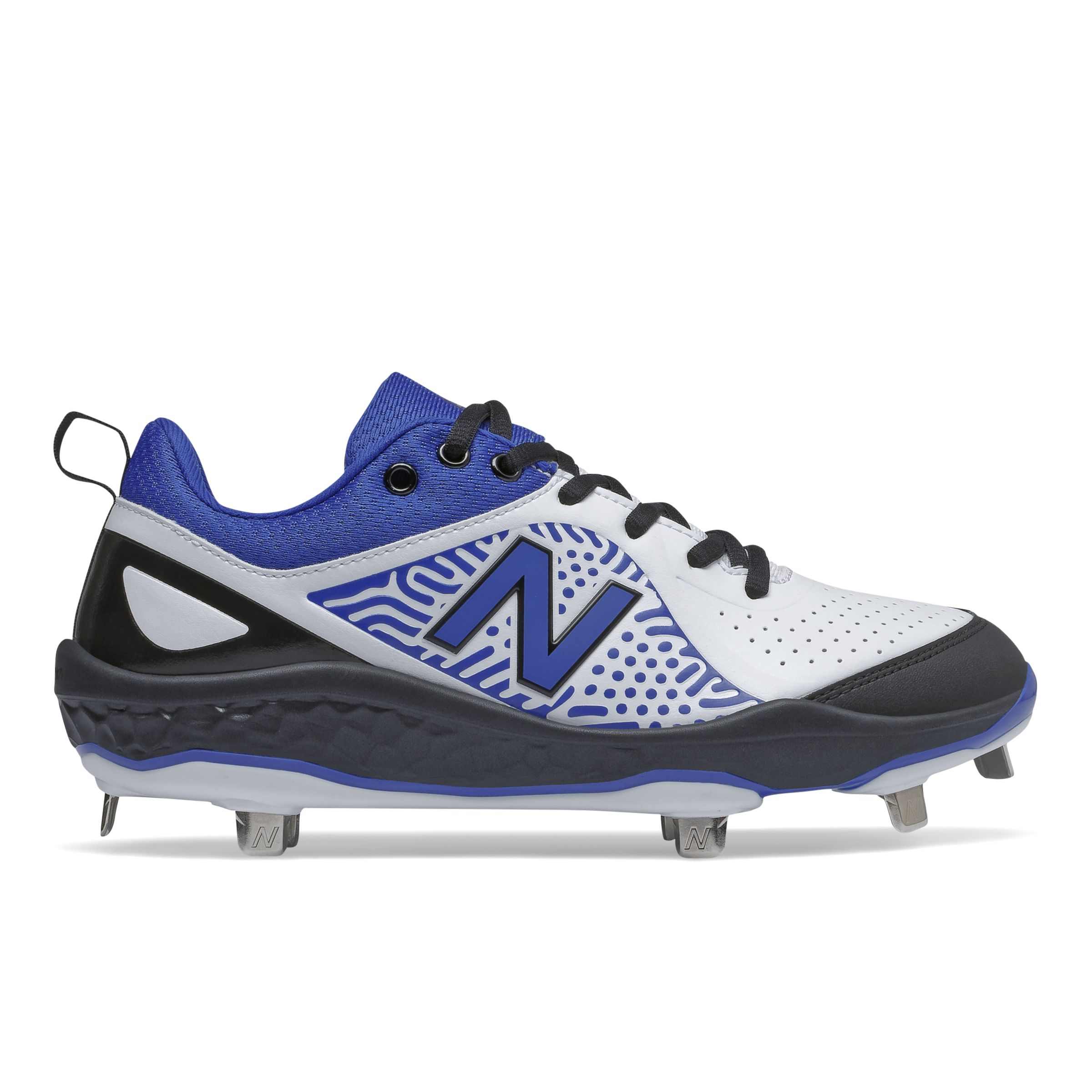 metal softball cleats new balance