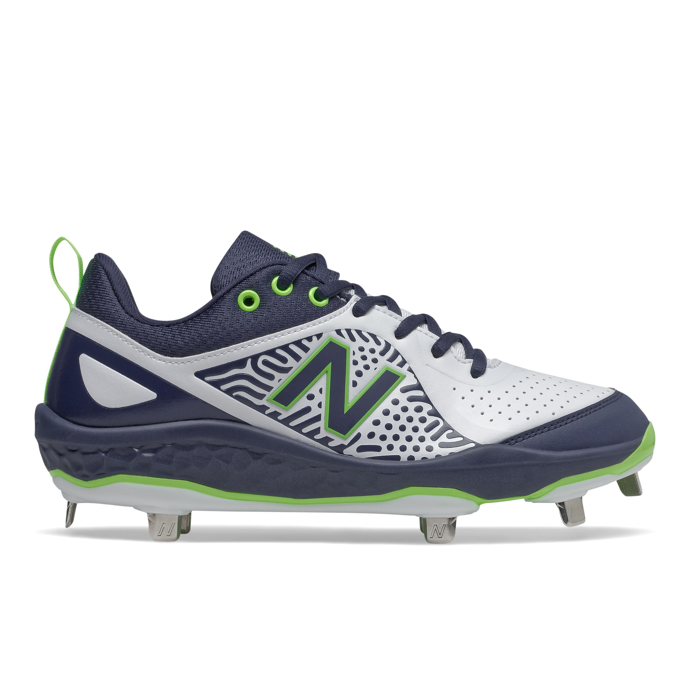 

New Balance Women's Fresh Foam Velo v2 Metal Blue/Green/Black - Blue/Green/Black