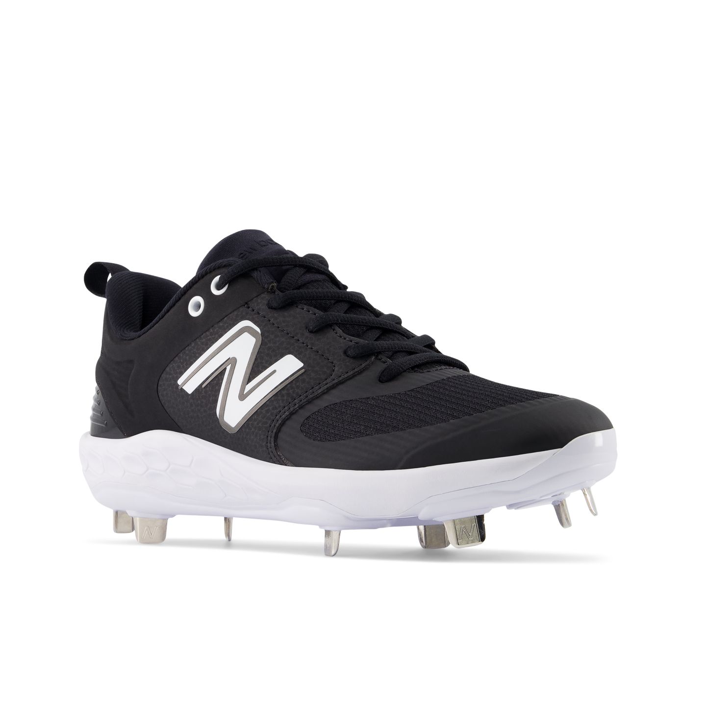 Женские кроссовки New Balance Fresh Foam X Velo v3 Metal, цвет: Чёрный / Белый — фото 2