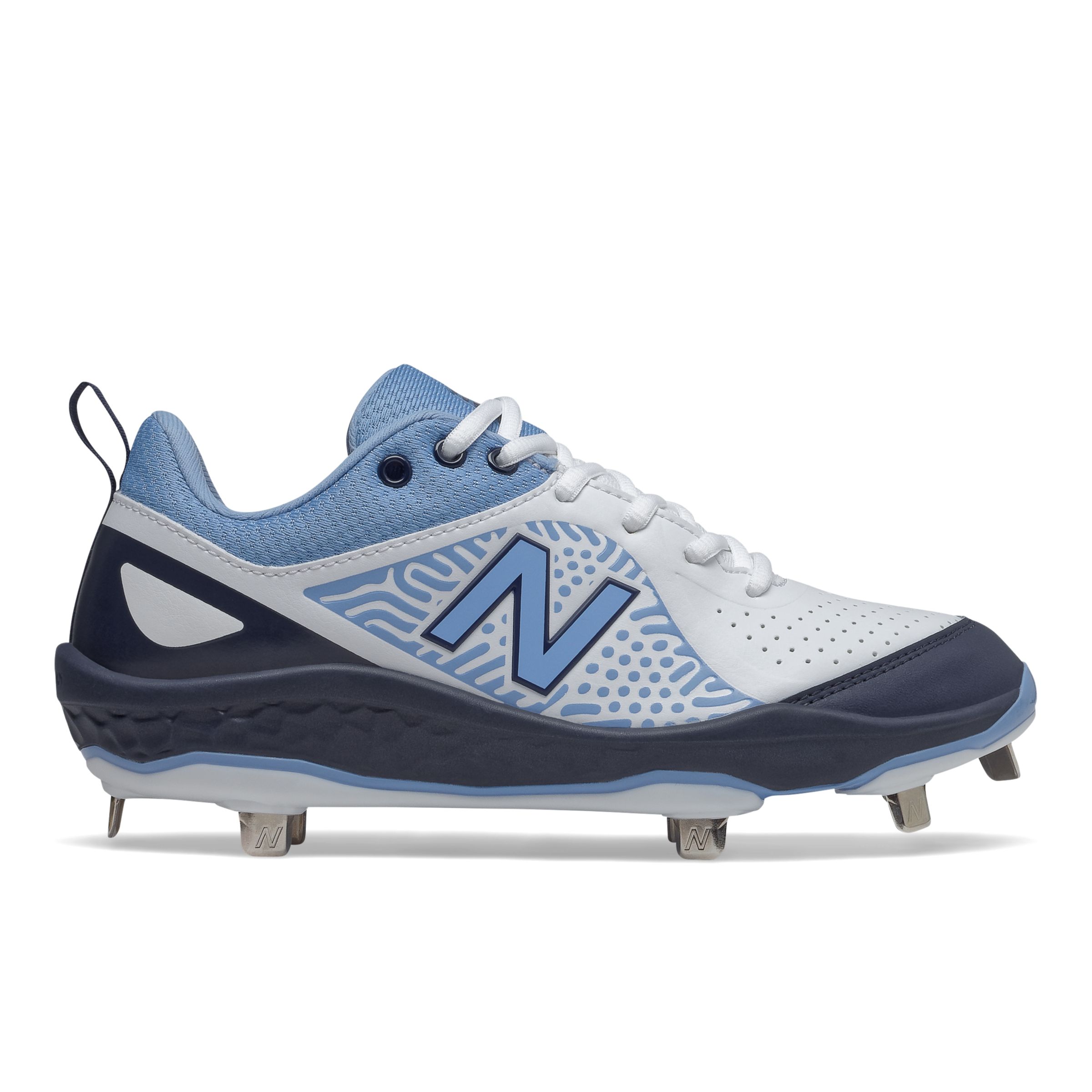 light blue new balance cleats