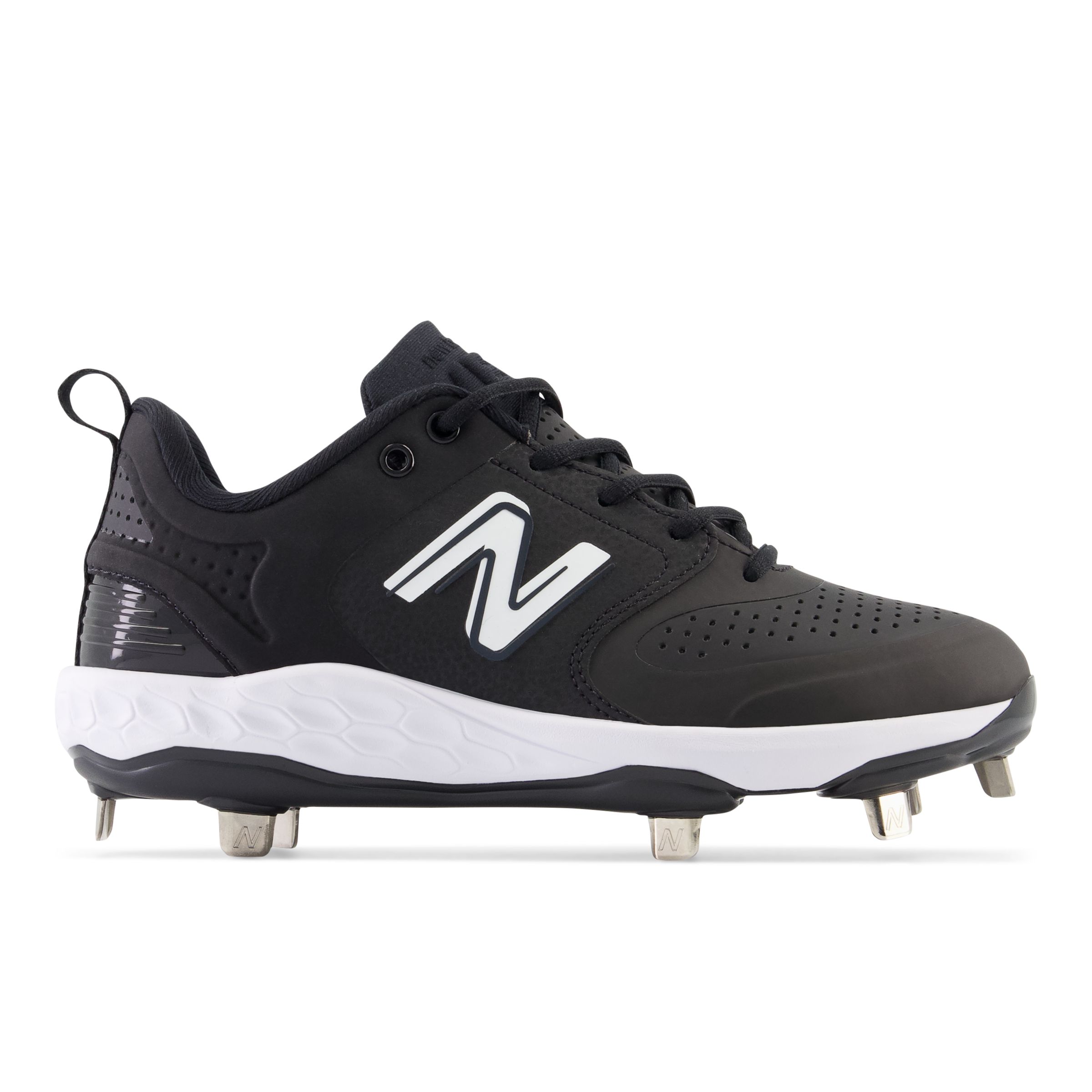 

New Balance Women's Fresh Foam X Velo v3 Metal Synthetics Black/White - Black/White