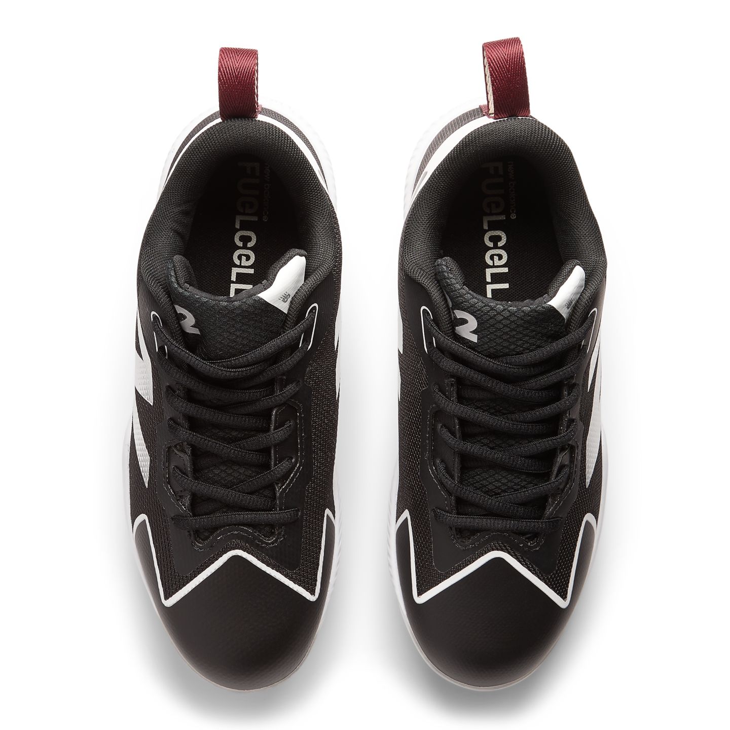 Женские кроссовки New Balance FuelCell Romero Duo Comp, цвет: Чёрный / Белый — фото 4