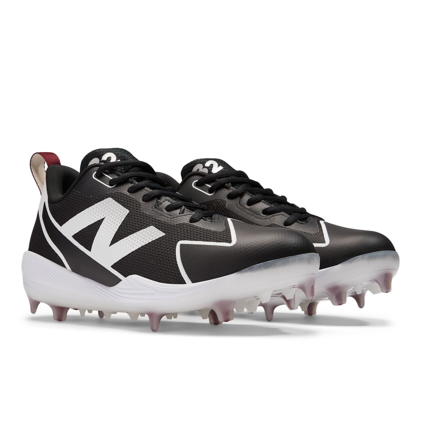 Женские кроссовки New Balance FuelCell Romero Duo Comp, цвет: Чёрный / Белый — фото 2
