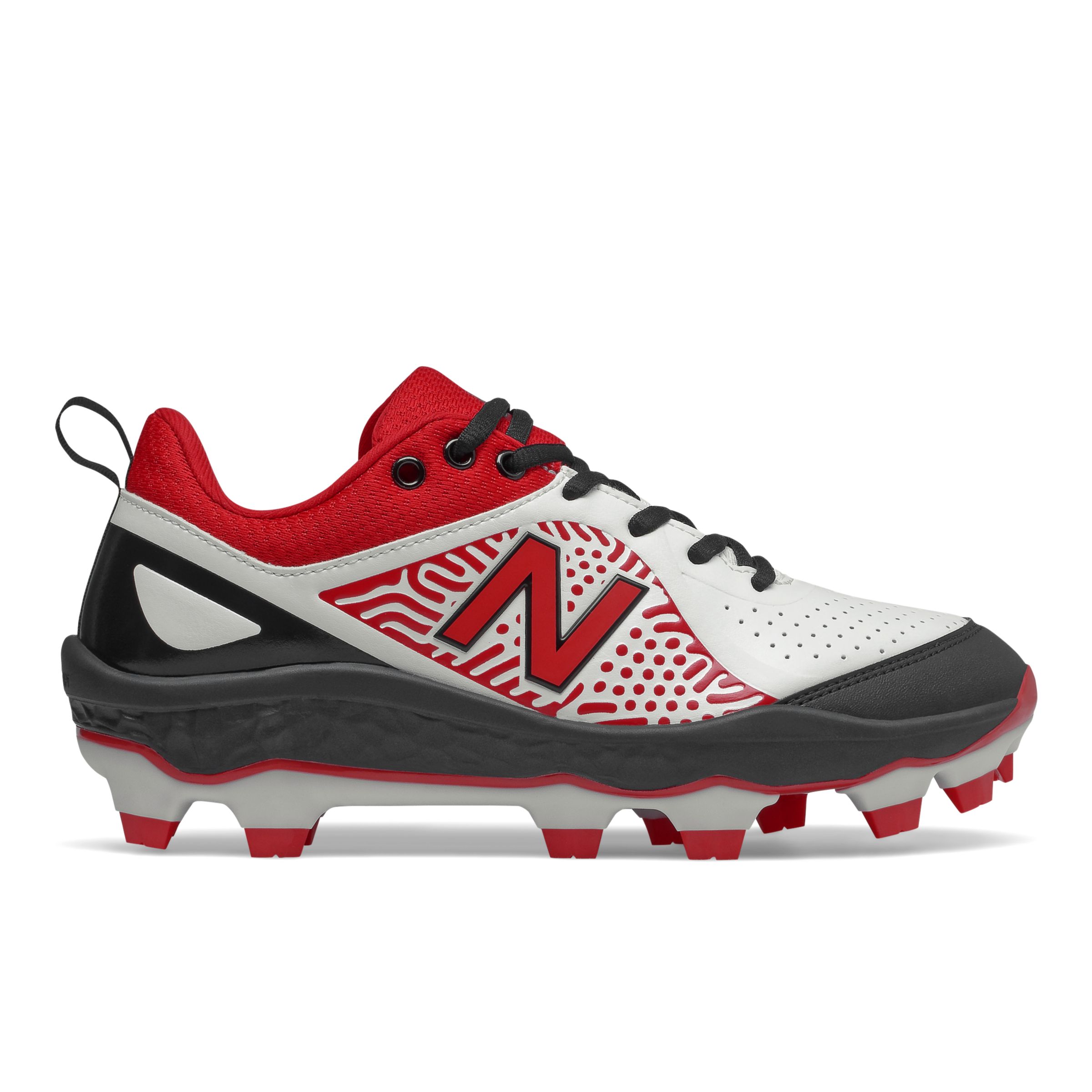 

New Balance Women's Fresh Foam Velo v2 Molded Red/Black/White - Red/Black/White