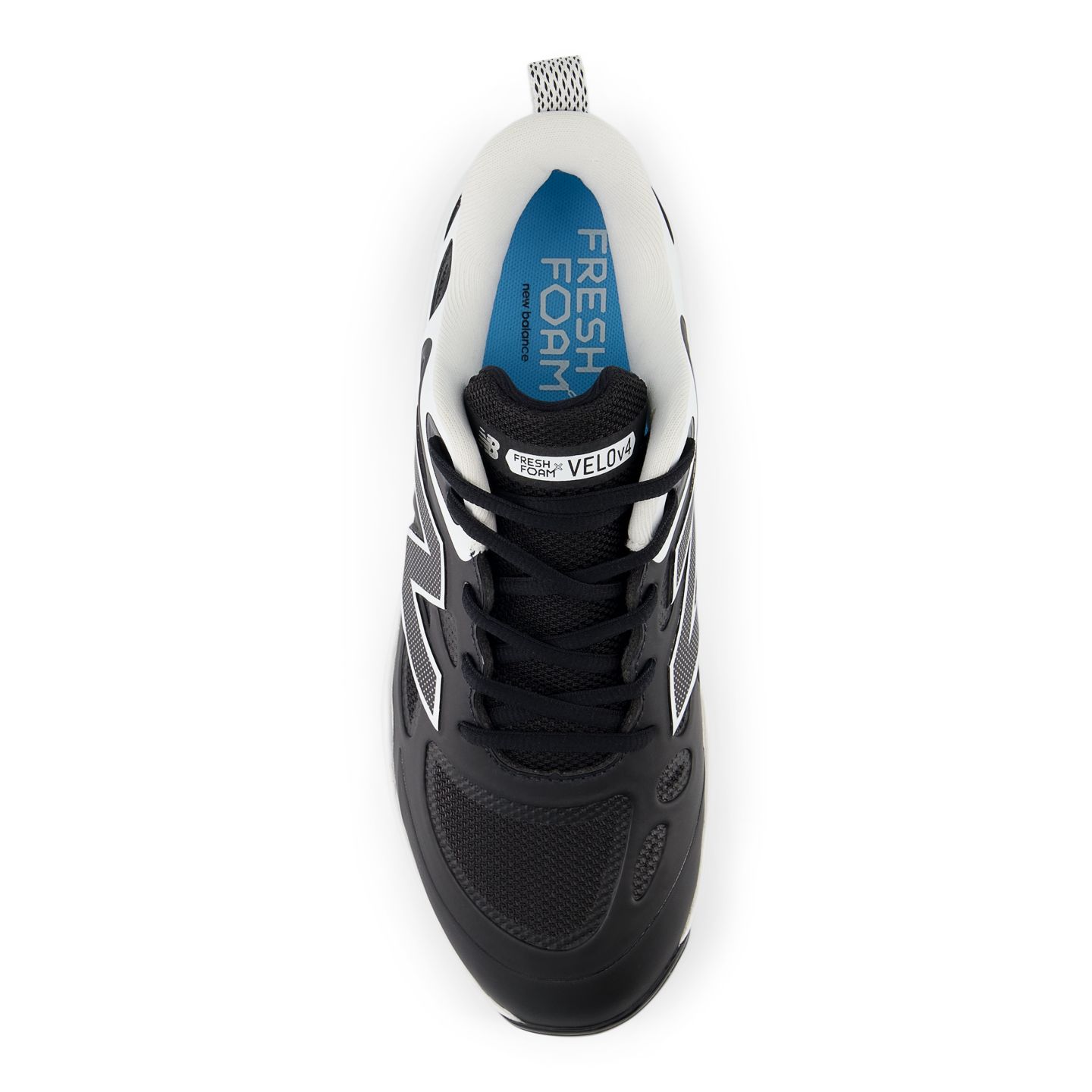 Женские кроссовки New Balance Fresh Foam X Velo v4 Molded, цвет: Чёрный / Белый — фото 4