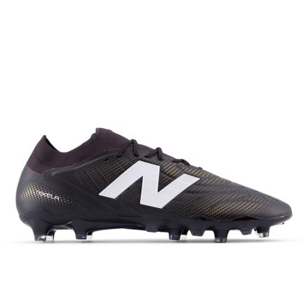 TEKELA ELITE LOW LACED FG V5, Black with White with Gold, ST1FLBG5